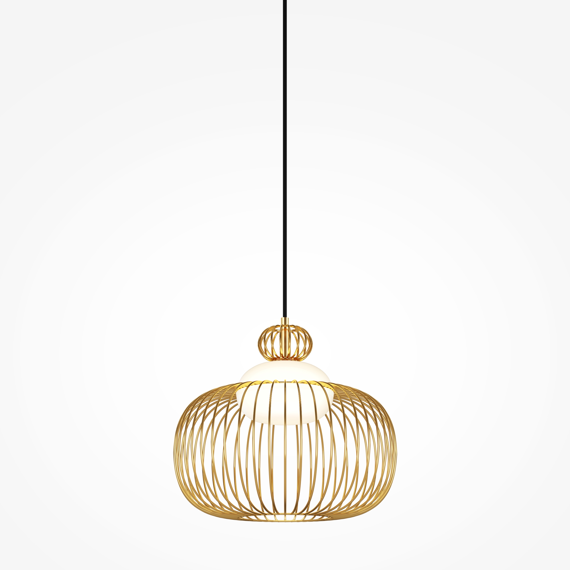 Corp de iluminat suspendat LEVITATION, Metal Alamă, 40W, MAYTONI MOD376PL-01G [9]