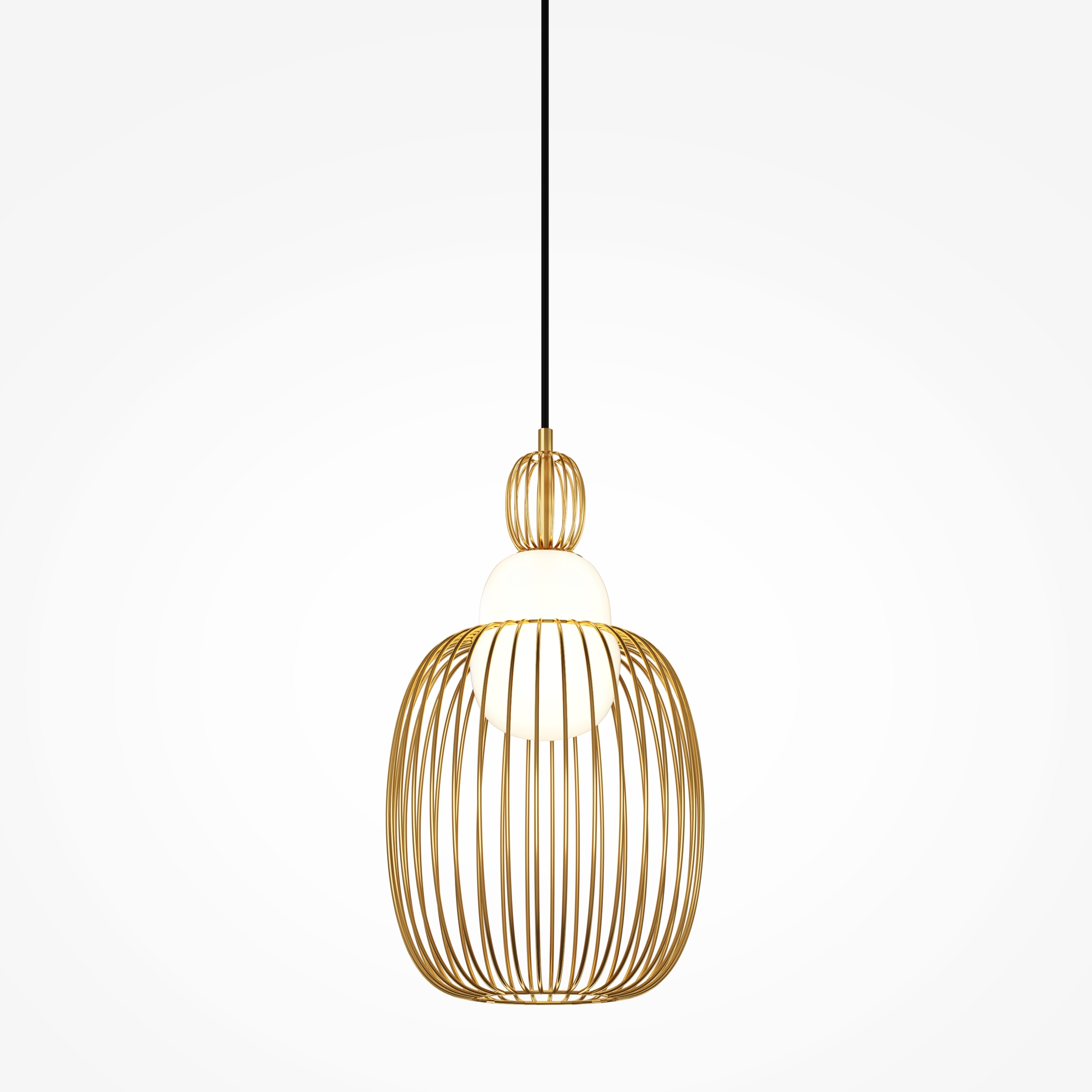 Corp de iluminat suspendat LEVITATION, Metal Alamă, 40W, MAYTONI MOD376PL-01G1 [9]