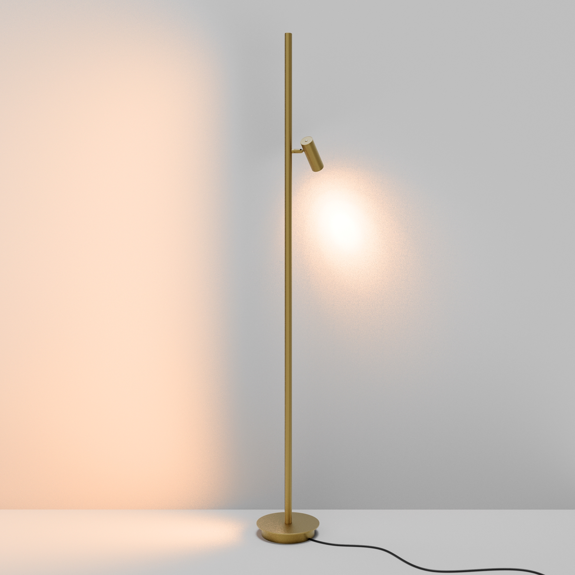 Lampadar Thin, Aluminiu Alamă, 14W, MAYTONI MOD395FL-L28BS3K [9]