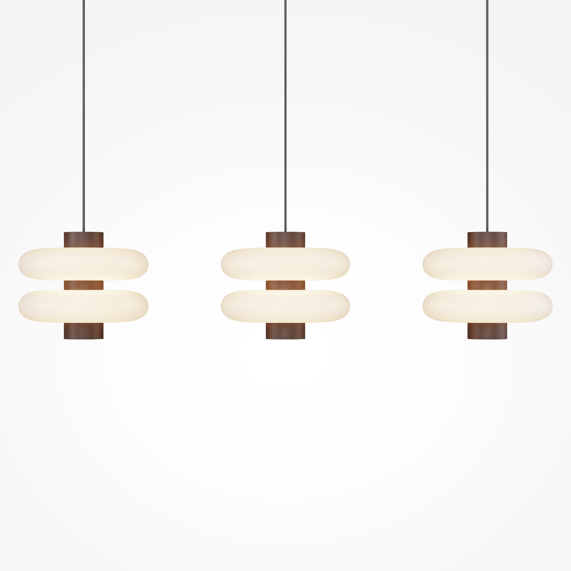 Corp de iluminat suspendat Nuvem Maro Metal 23W MAYTONI MOD497PL-L23BRK [4]