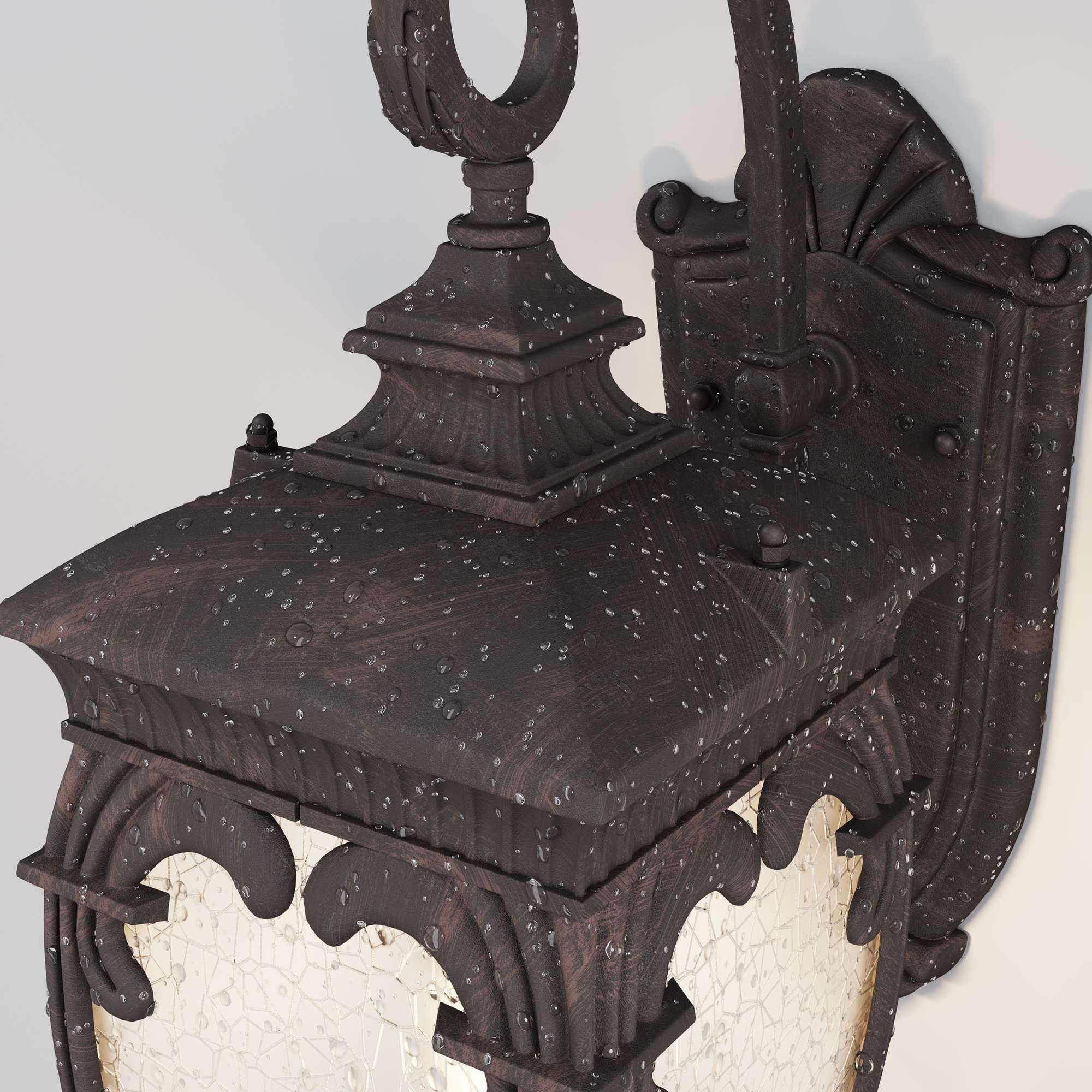 Aplică de exterior Fleur, Aluminiu Bronz antic, 60W, MAYTONI O414WL-01BZ [6]