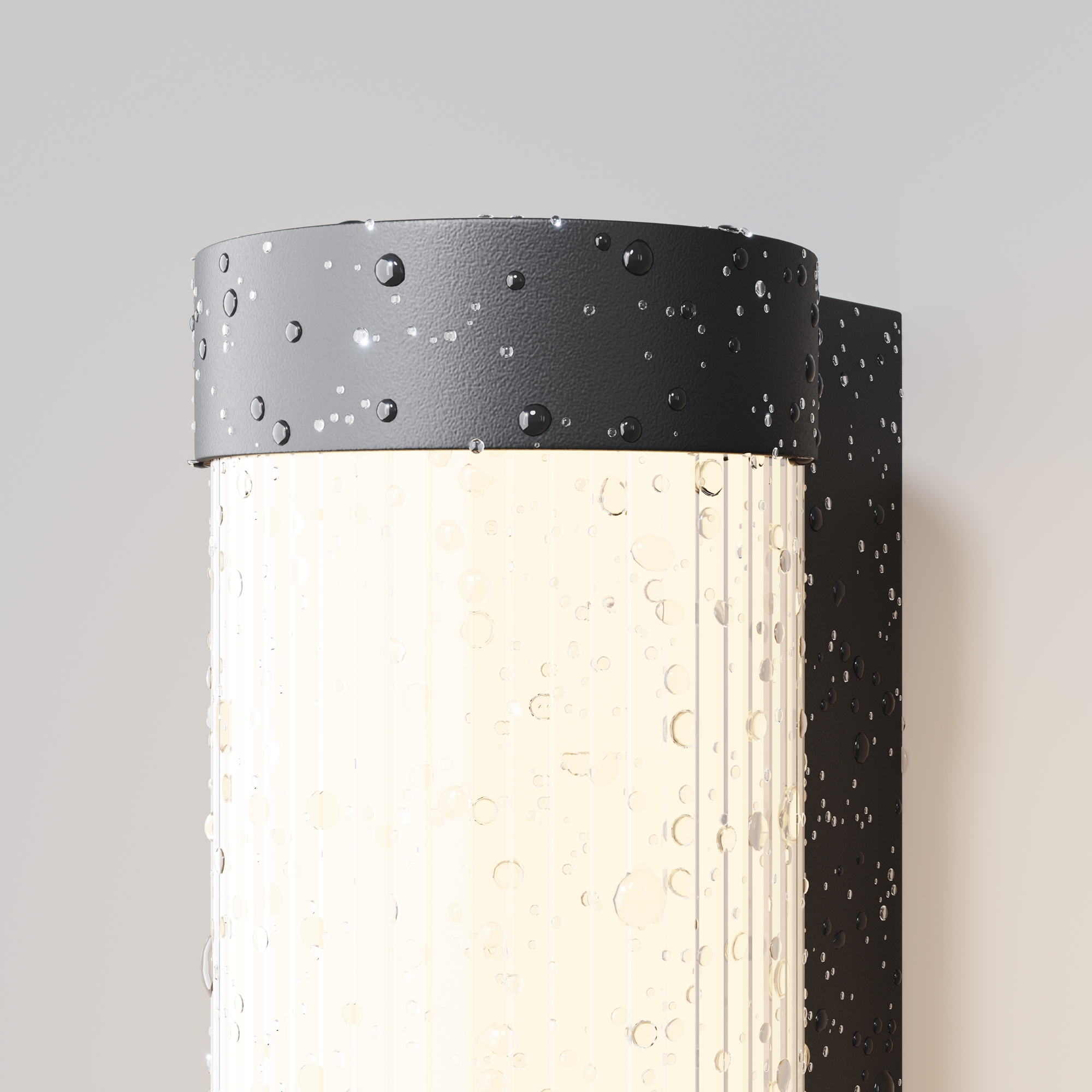 Aplică de exterior Rounge, Aluminiu Negru, 12W, MAYTONI O482WL-L12B3K [7]