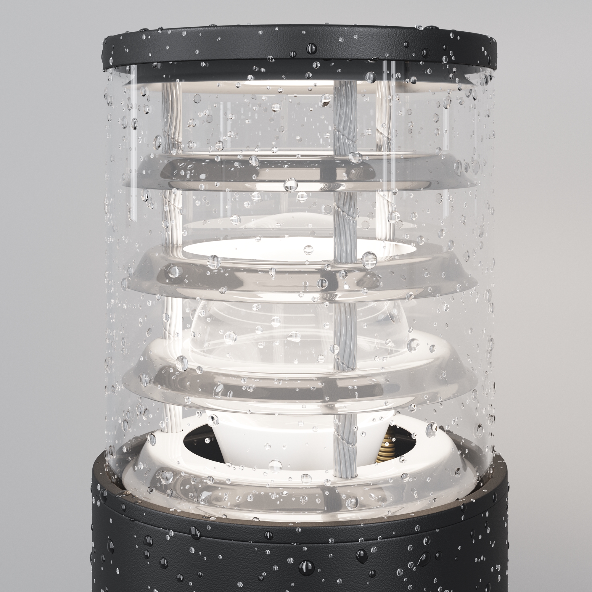 Corp de iluminat peisagistic Bronx, Aluminiu Negru, 60W, MAYTONI O576FL-01B1 [5]