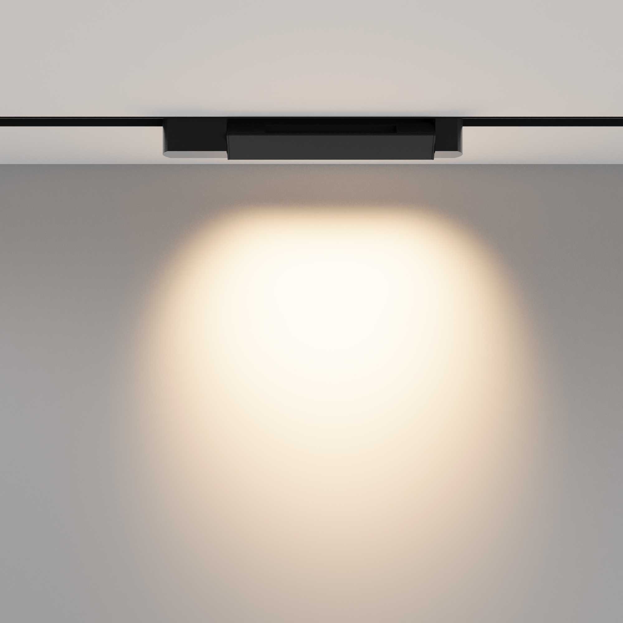 Corp de iluminat pe șină Points Rot, Aluminiu și plastic Negru, 10W, MAYTONI TR010-1-10W3K-M-B-DE [6]