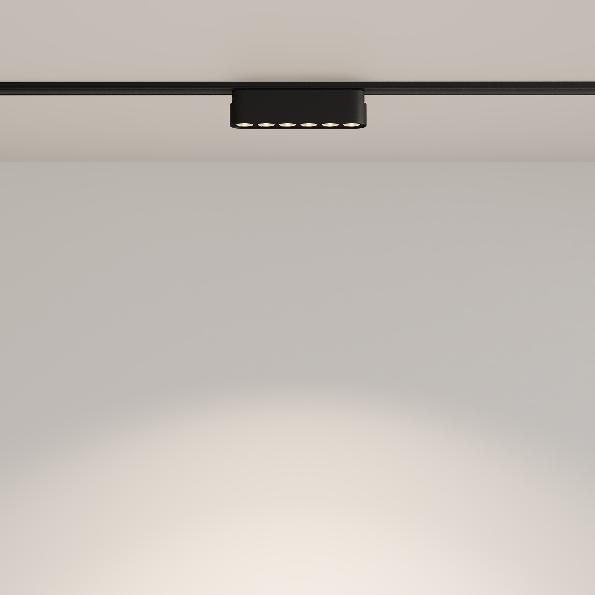 Corp de iluminat pe șină Points, Aluminiu Negru, 6W, MAYTONI TR082-1-6W4K-M-B [6]