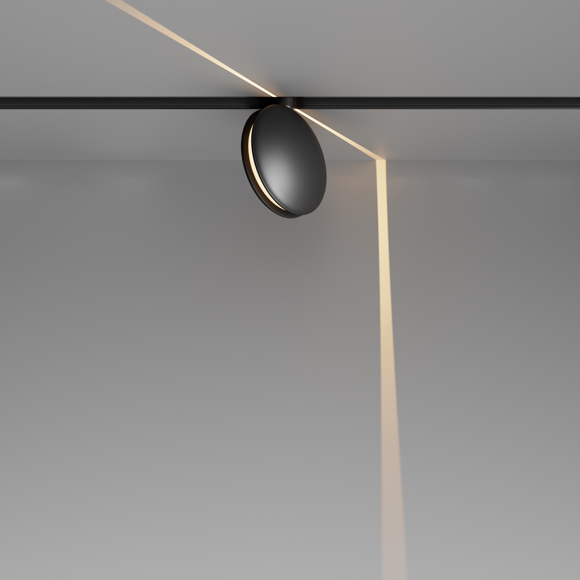 Corp de iluminat pe șină OUTLINE, Aluminiu Negru, 6W, MAYTONI TR090-2-6W3K-B [7]