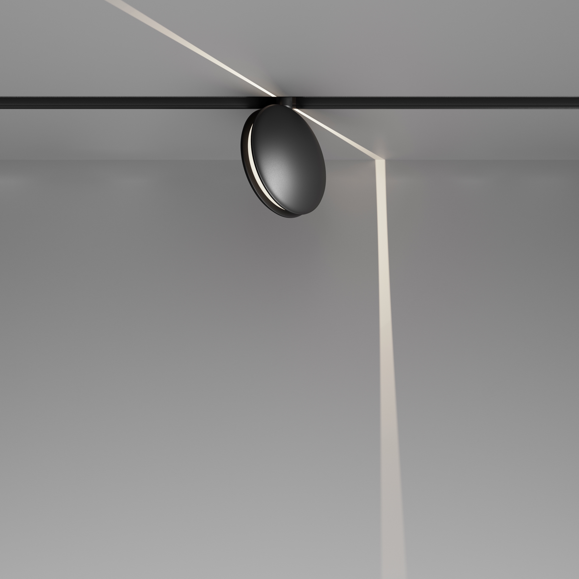 Produse - Corp de iluminat pe șină OUTLINE, Aluminiu Negru, 6W, MAYTONI TR090-4-6W-DS-B