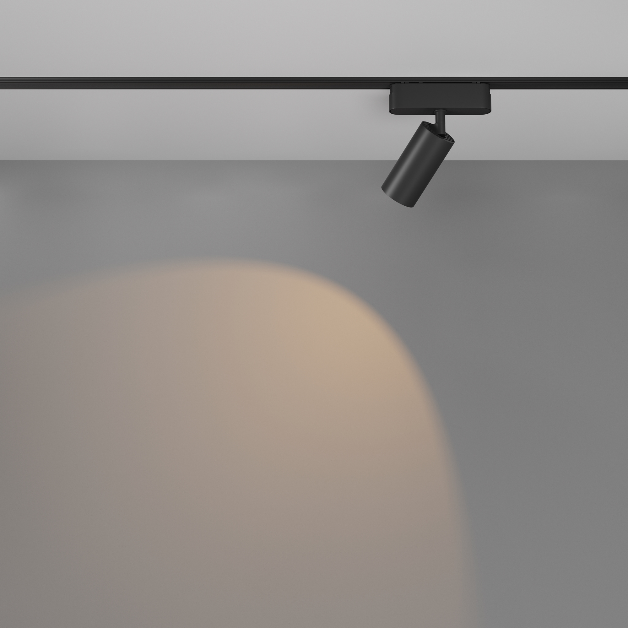 Corp de iluminat pe șină Focus LED, Aluminiu Negru, 12W, MAYTONI TR103-1-12W3K-M-B [7]