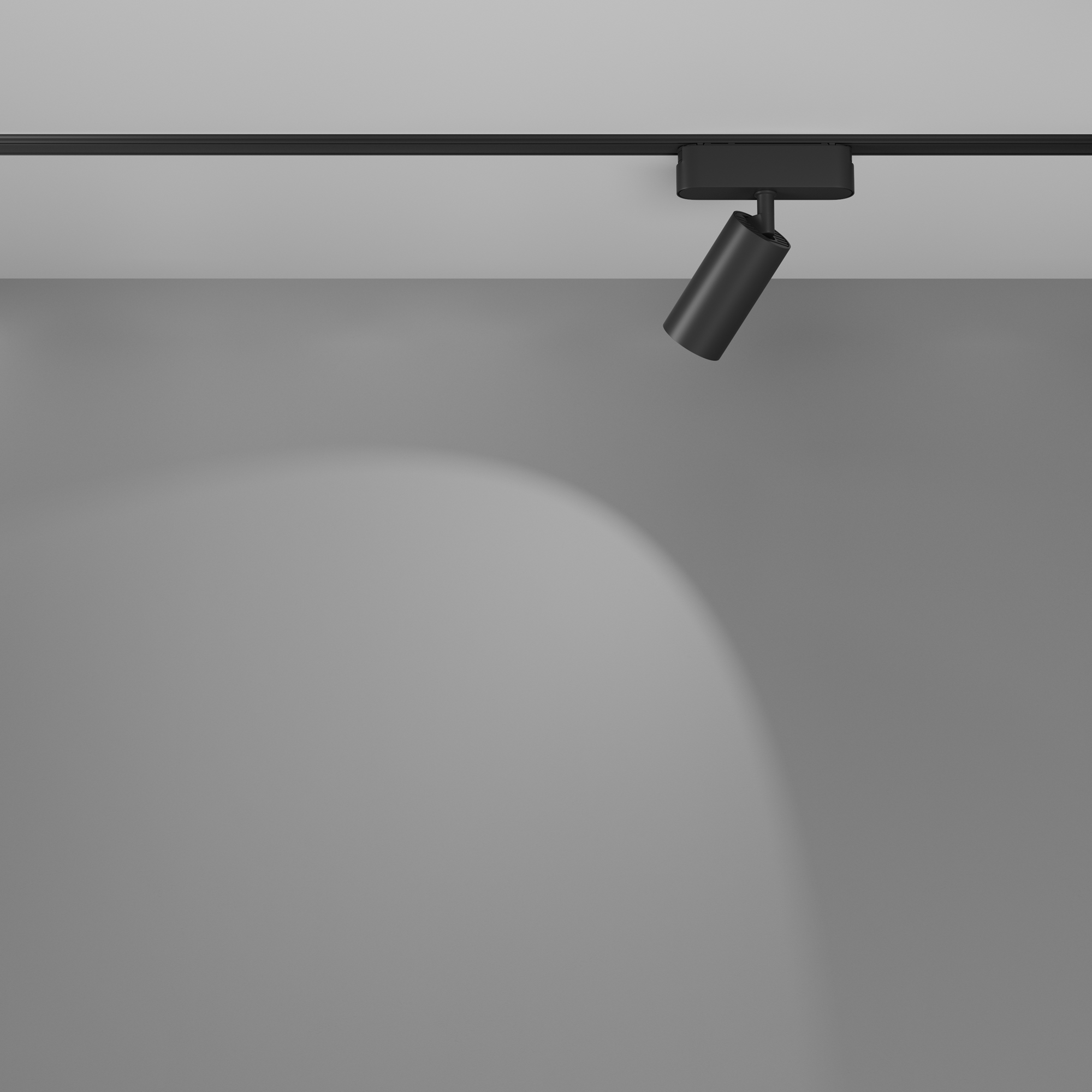 Corp de iluminat pe șină Focus LED, Aluminiu Negru, 12W, MAYTONI TR103-1-12W4K-M-B [6]