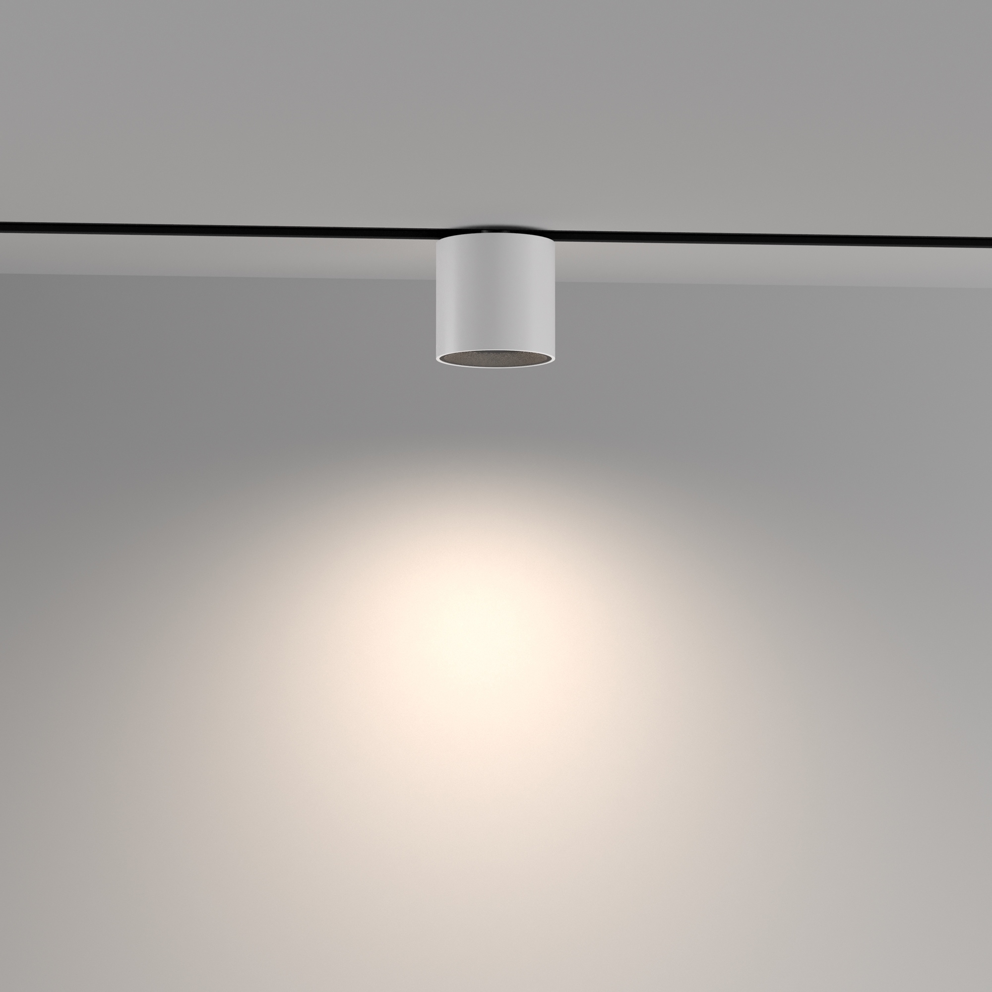 Corp de iluminat pe șină Alfa S, Aluminiu Negru, 7W, MAYTONI TR132-4-7W-DS-W [6]