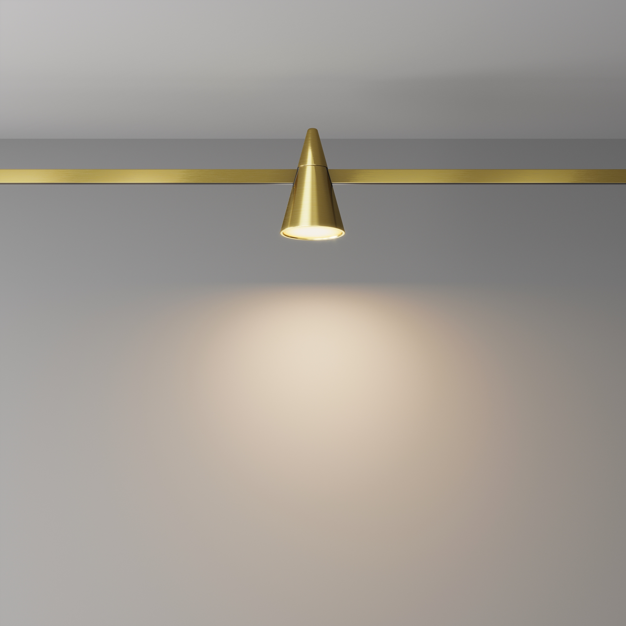 Corp de iluminat pe șină Keila, Aluminiu Alamă, 5W, MAYTONI TR146-1-5W2.7K-BS-DE [7]