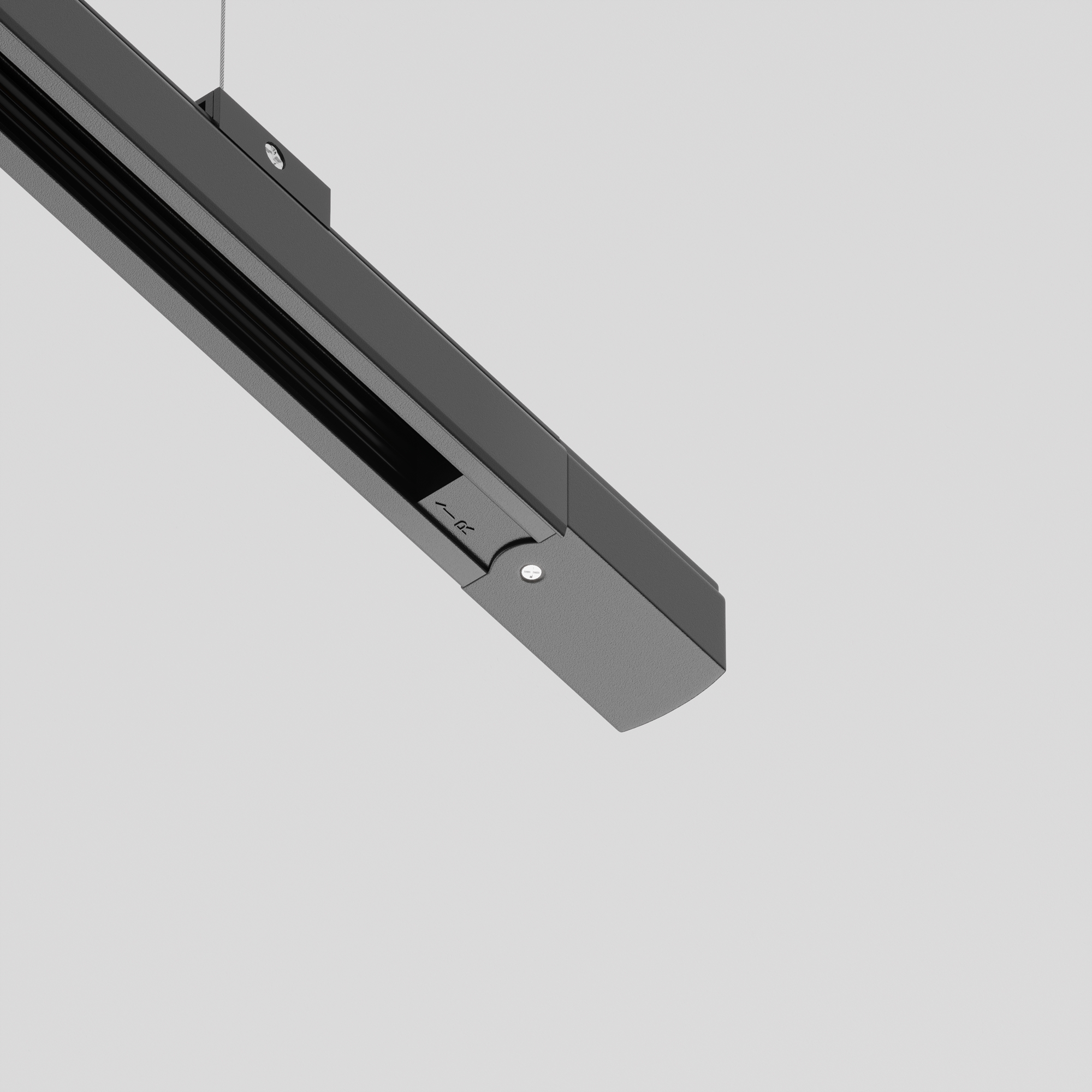 Componente sub tensiune pentru sisteme de iluminat Accesorii pentru șine Trinity, Plastic Negru, -W, MAYTONI TRA005B-31B-R [4]