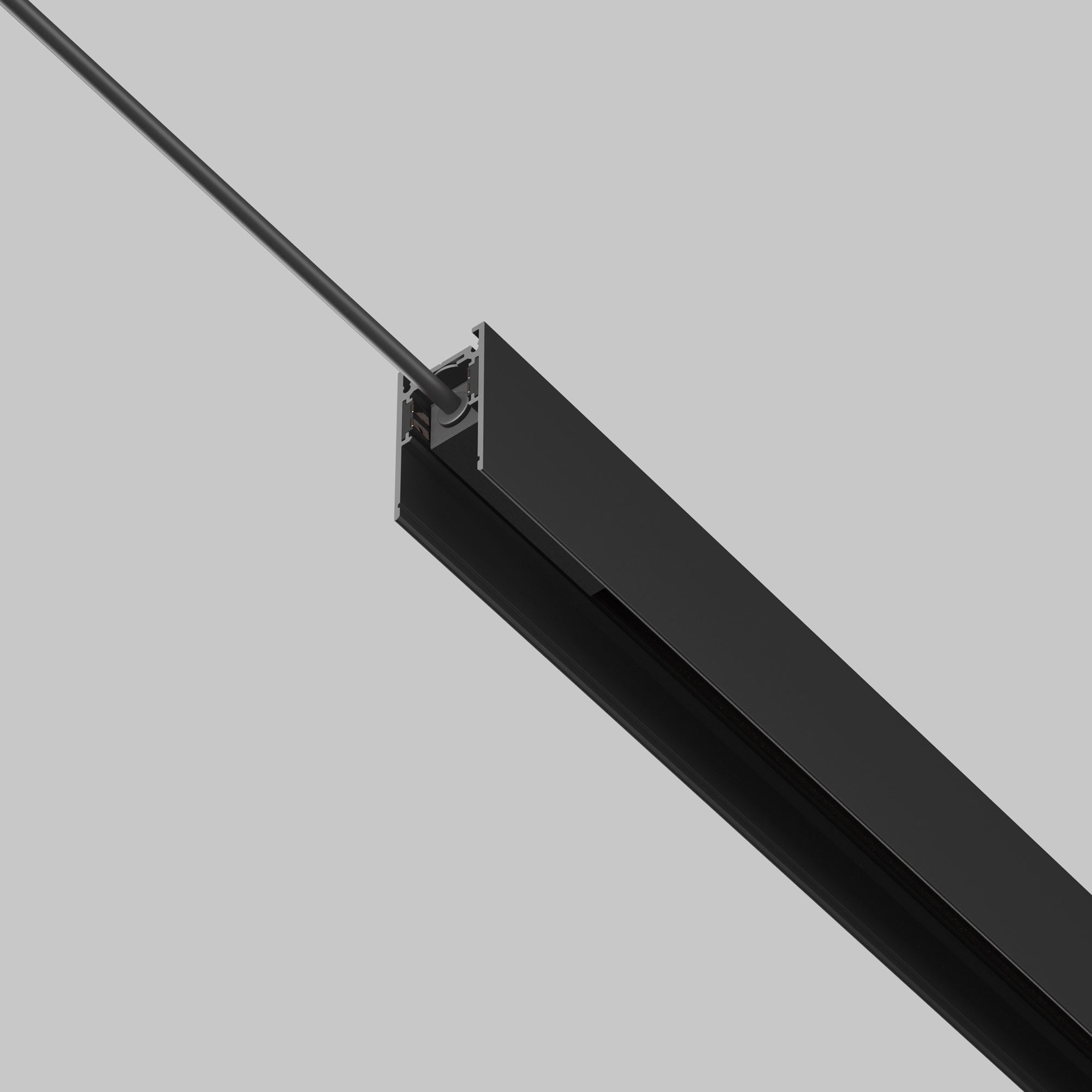 Componente sub tensiune pentru sisteme de iluminat Accesorii pentru șine Exility, Plastic Negru, -W, MAYTONI TRA034B-42B-1 [4]