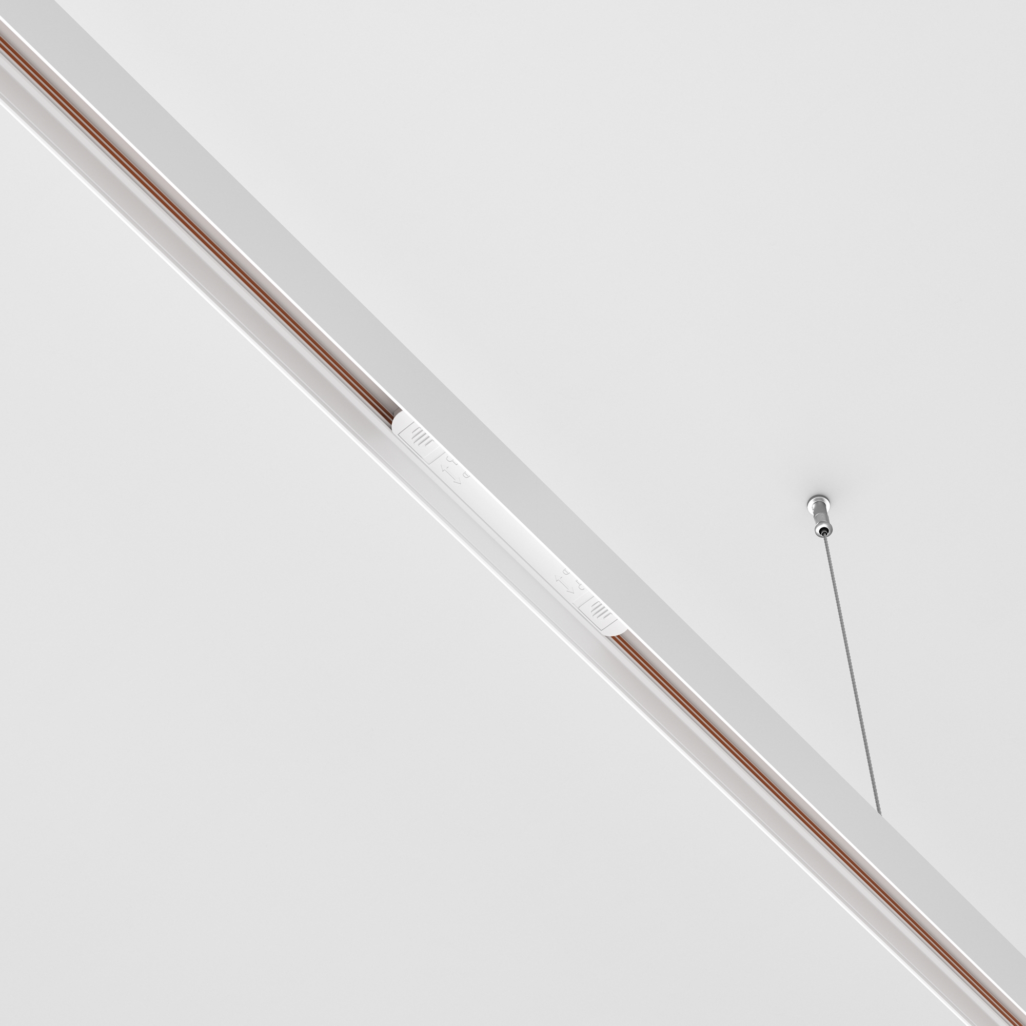 Componente sub tensiune pentru sisteme de iluminat Accesorii pentru șine Exility, Plastic Alb, -W, MAYTONI TRA034PC-42W [4]