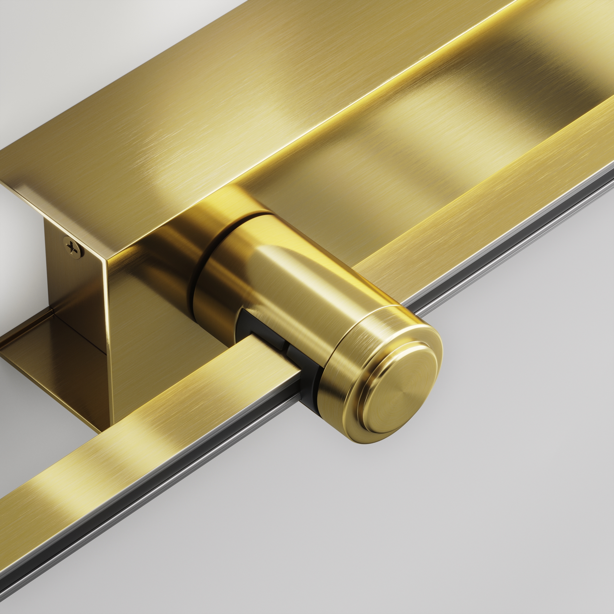 Componente sub tensiune pentru sisteme de iluminat Accesorii pentru șine Flarity, Aluminiu Alamă, Maytoni TRA155CW-BB-BS [3]