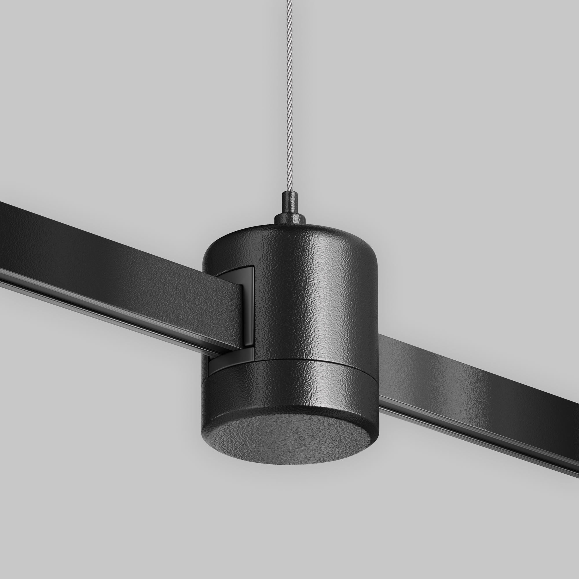 Componente sub tensiune pentru sisteme de iluminat Accesorii pentru șine Flarity Negru Aluminiu -W MAYTONI TRA157SW-IPC1-B [3]