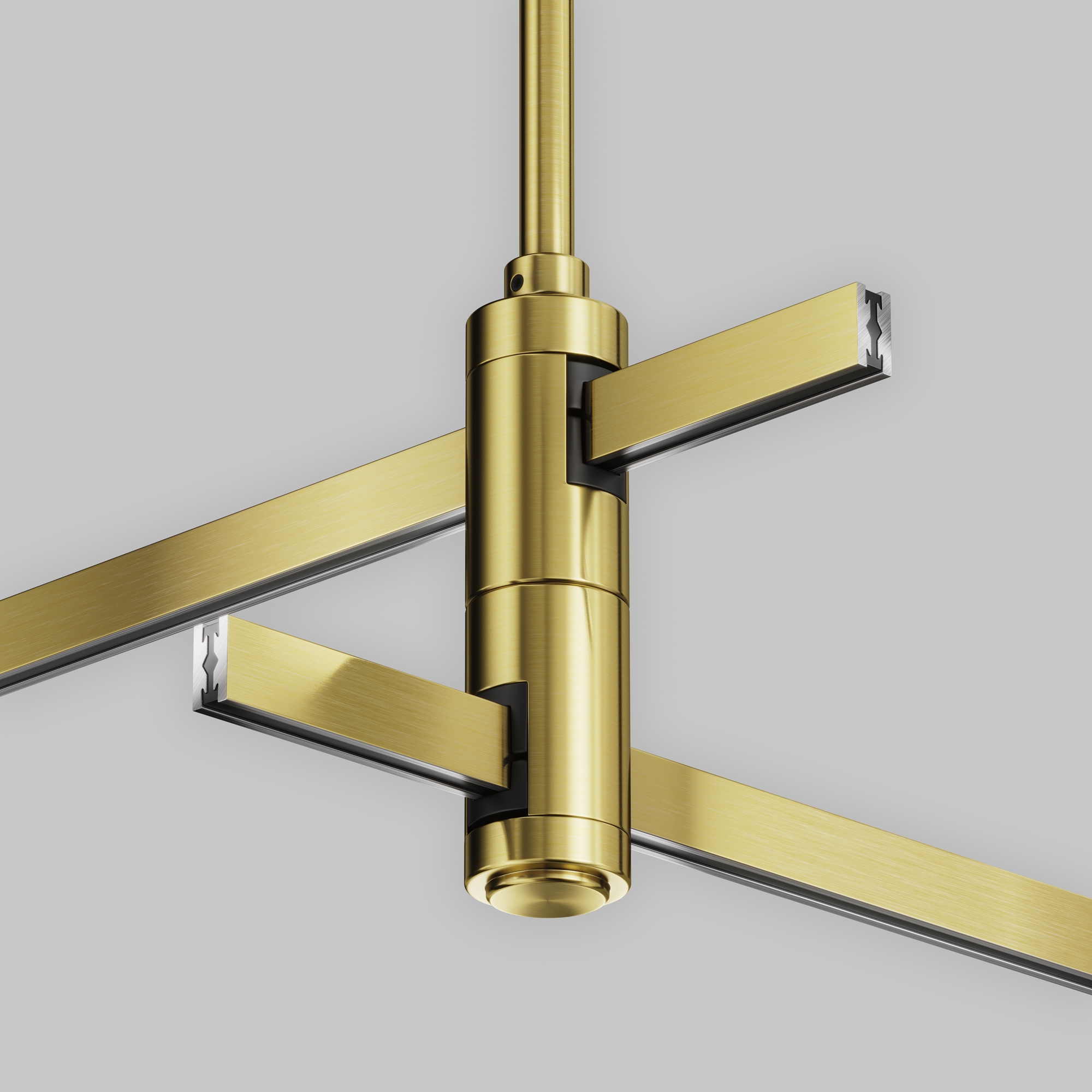 Componente sub tensiune pentru sisteme de iluminat Accesorii pentru șine Flarity, Aluminiu Alamă, Maytoni TRA158C-D1-BS [3]