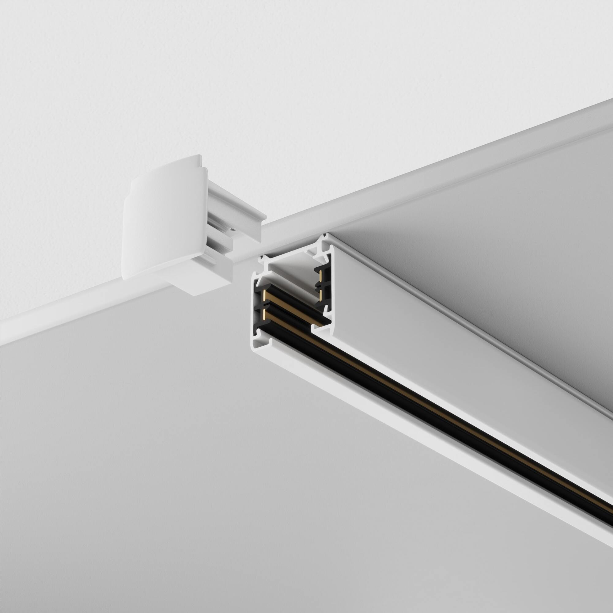 Șină cu montaj pe suprafață/suspendat Sisteme de șine Trinity, Aluminiu Alb, -W, MAYTONI TRX005-311W [4]