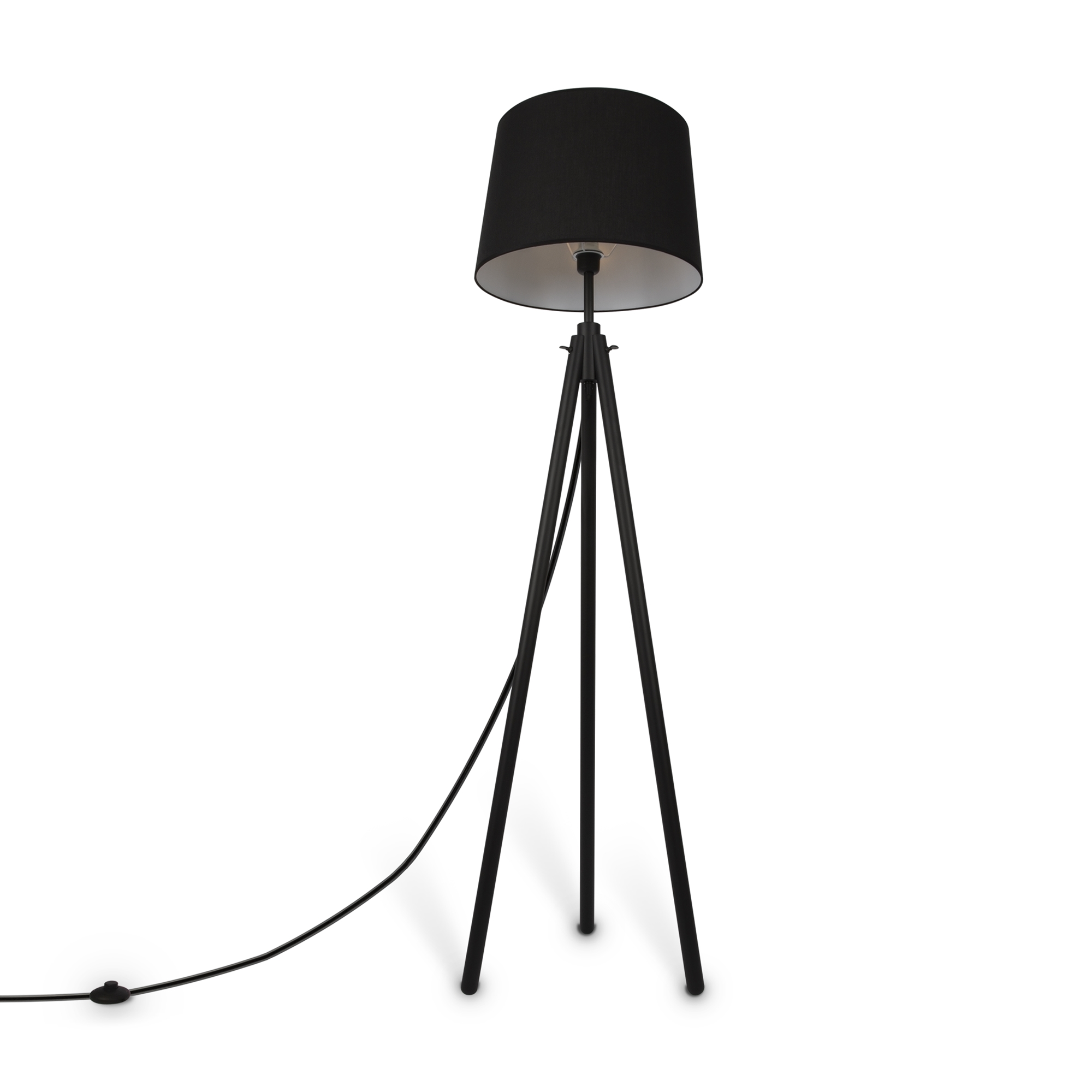 Lampadar Calvin, Metal și lemn Negru, 60W, MAYTONI Z177FL-01B [5]
