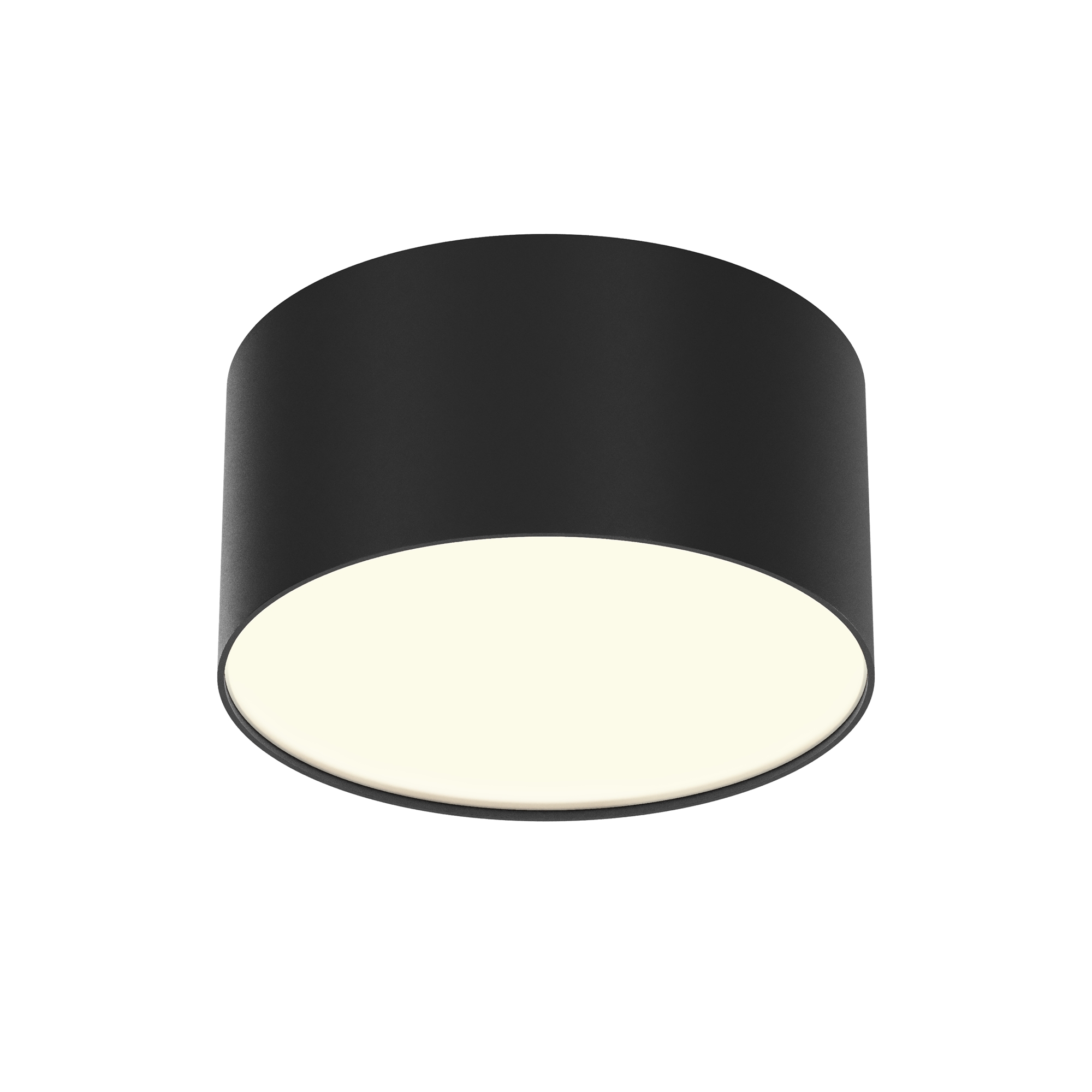 Produse - Plafonieră Zon, Aluminiu Negru, 12W, MAYTONI C032CL-12W3K-RD-B