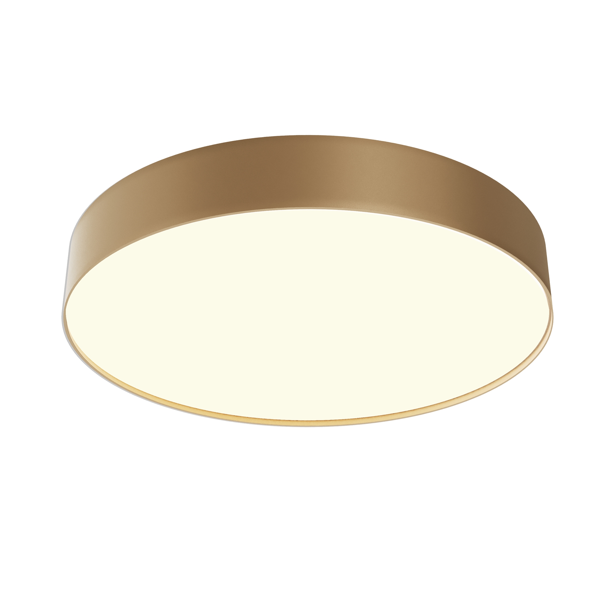 Produse - Plafonieră Zon, Aluminiu Auriu mat, 45W, MAYTONI C032CL-45W3K-RD-MG