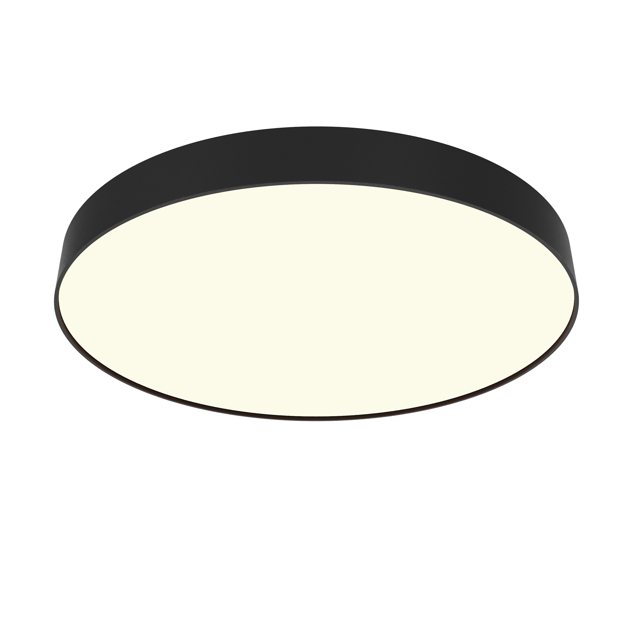 Produse - Plafonieră Zon, Aluminiu Negru, 90W, MAYTONI C032CL-90W3K-RD-B