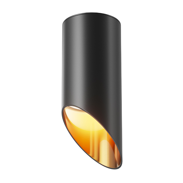 Produse - Plafonieră Lipari, Aluminiu Negru, 10W, MAYTONI C044CL-01-15GU10-B