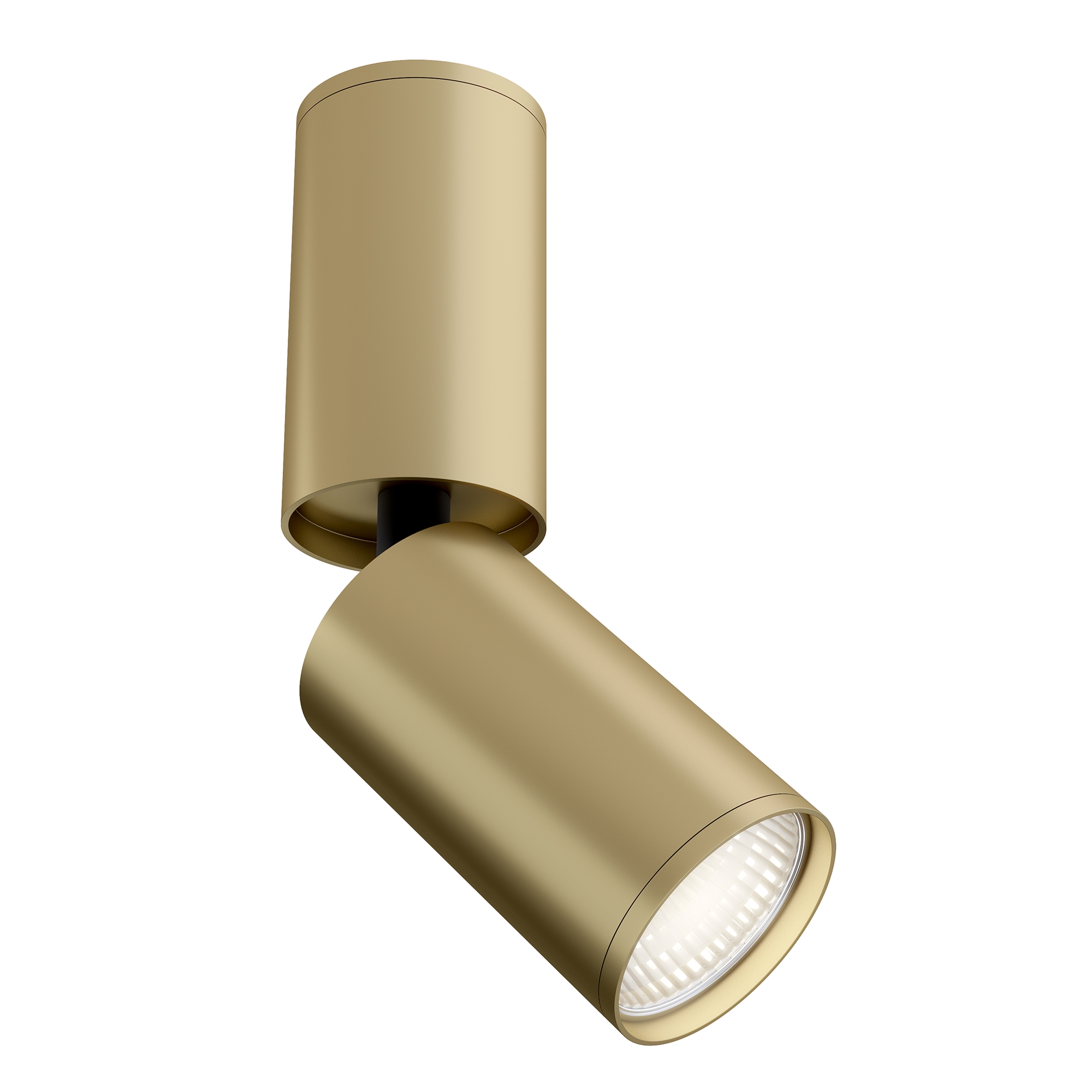 Produse - Plafonieră FOCUS S, Metal Auriu mat, 10W, MAYTONI C051CL-01MG
