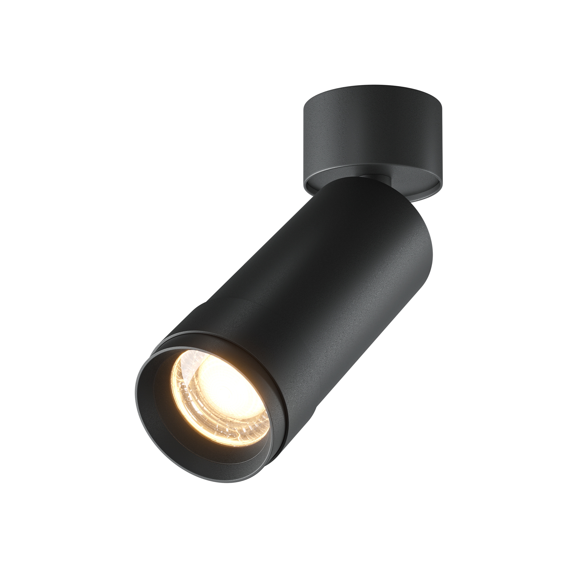 Iluminat - Plafonieră Focus Zoom, Aluminiu Negru, 12W, MAYTONI C055CL-L12W3K-Z-B