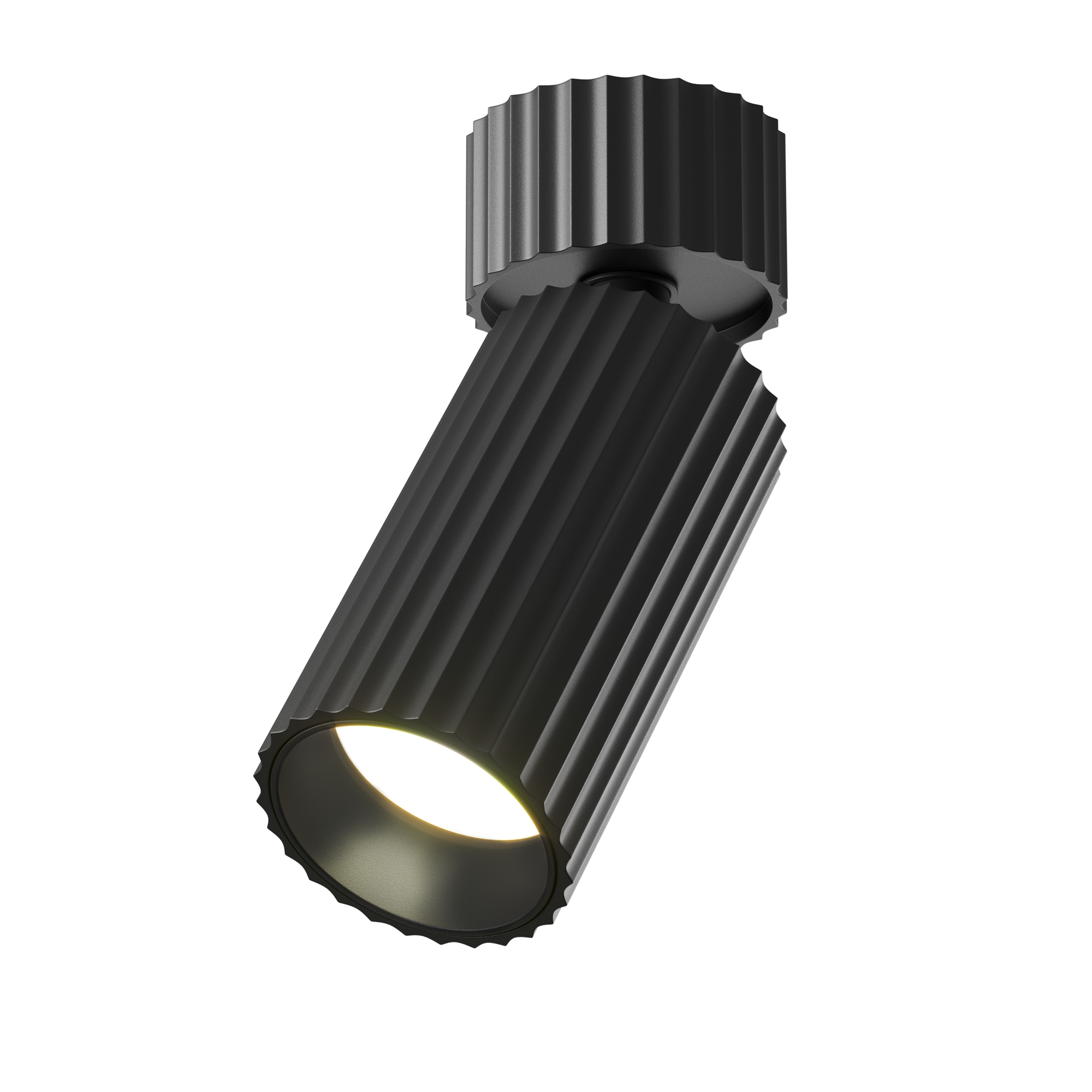 Plafoniere LED - Plafonieră Calipso, Aluminiu Negru, 10W, MAYTONI C108CL-01-GU10-B