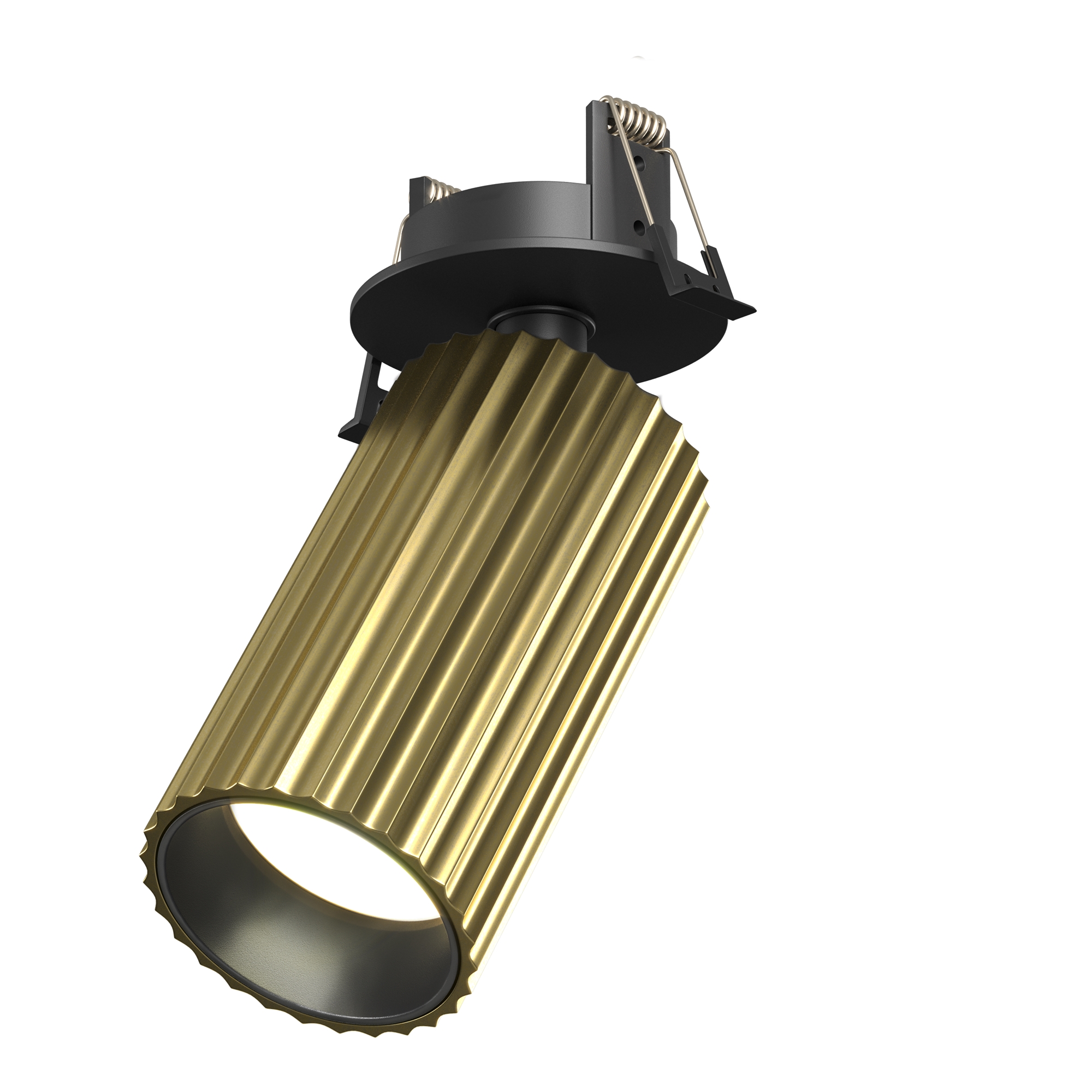 Produse - Corp de iluminat încastrat Calipso, Aluminiu Negru, 10W, MAYTONI C110CL-01-GU10-BS