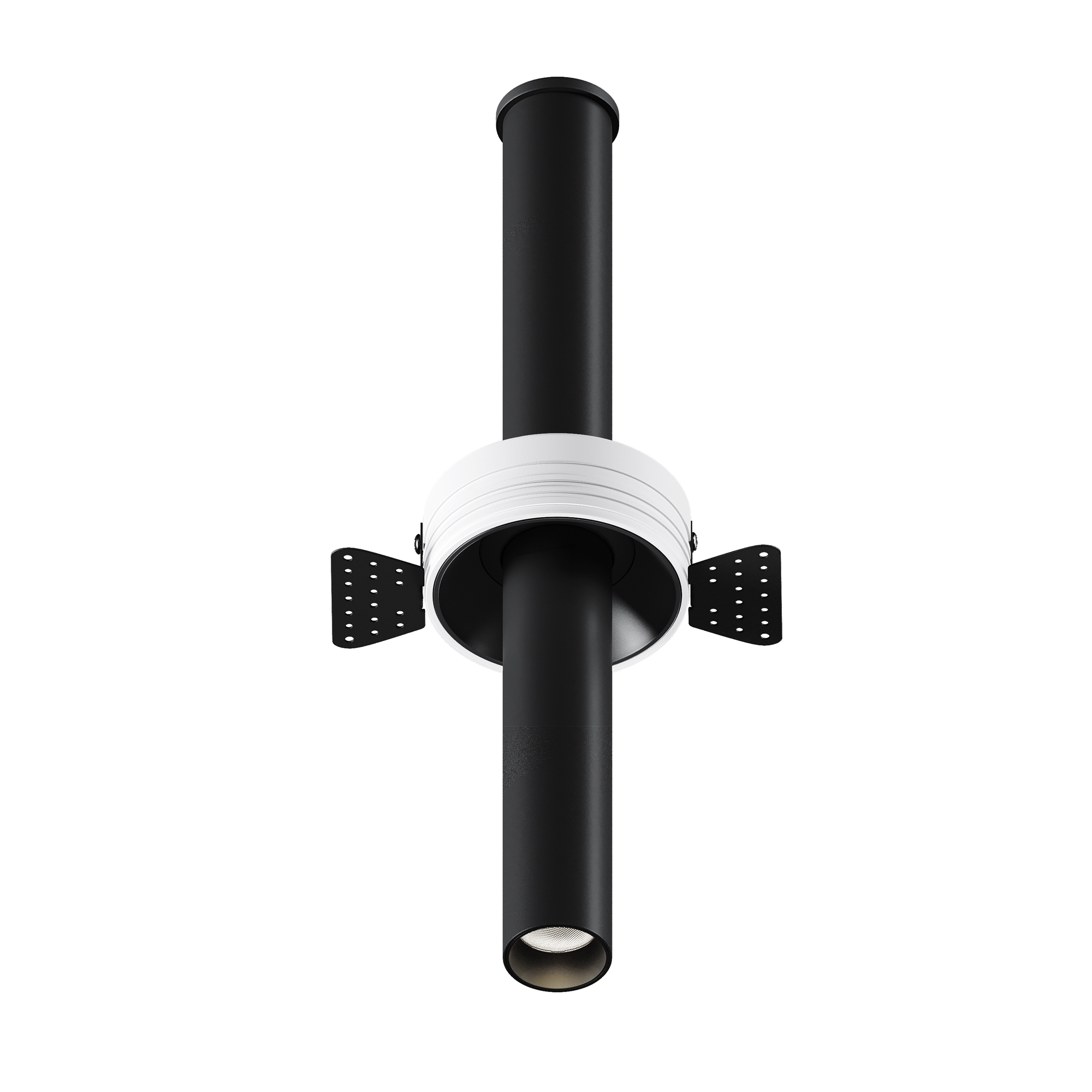 Spoturi si becuri - Corp de iluminat încastrat Focus T, Aluminiu Negru, 7W, MAYTONI C140TRS-L300-7W3K-B