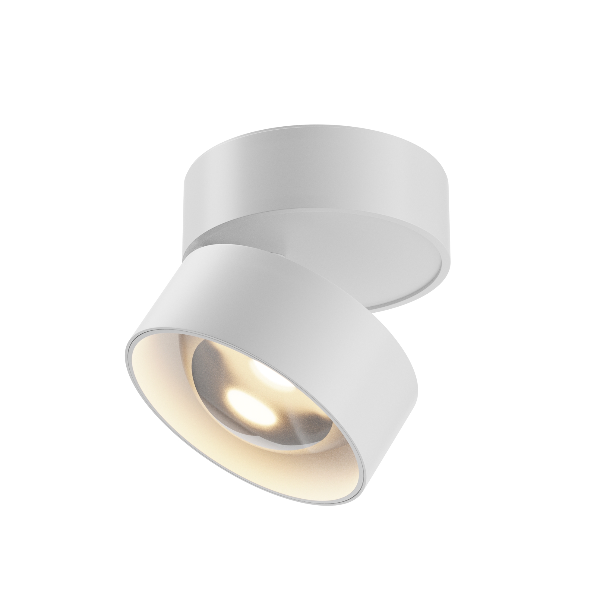 Produse - Plafonieră Lentil Alb Aluminiu 12W MAYTONI C220CL-12W3K-W