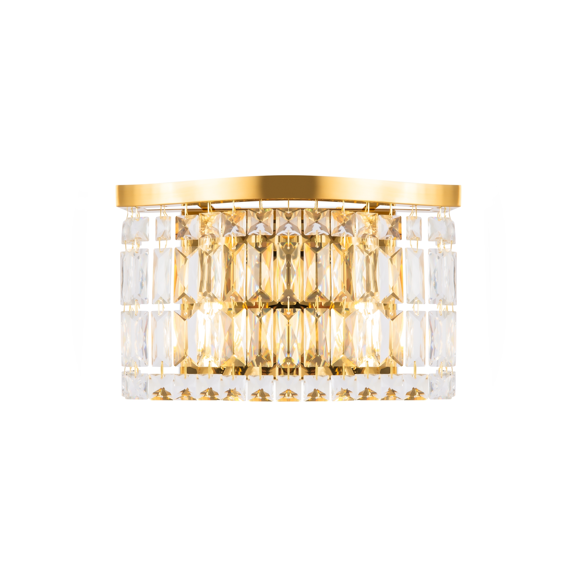 Aplice LED - Aplică de perete Dune, Metal Auriu, 60W, MAYTONI DIA005WL-02G
