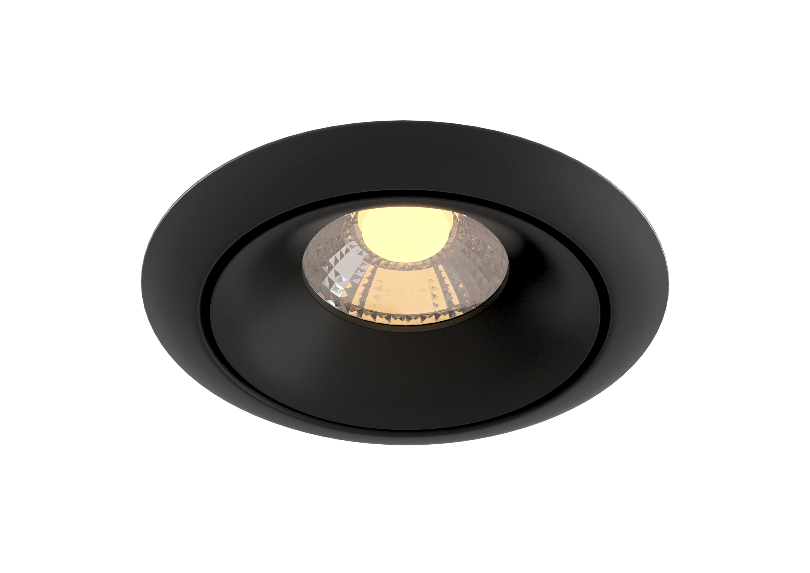 Produse - Corp de iluminat încastrat Yin, Aluminiu Negru, 9W, MAYTONI DL031-2-L8B