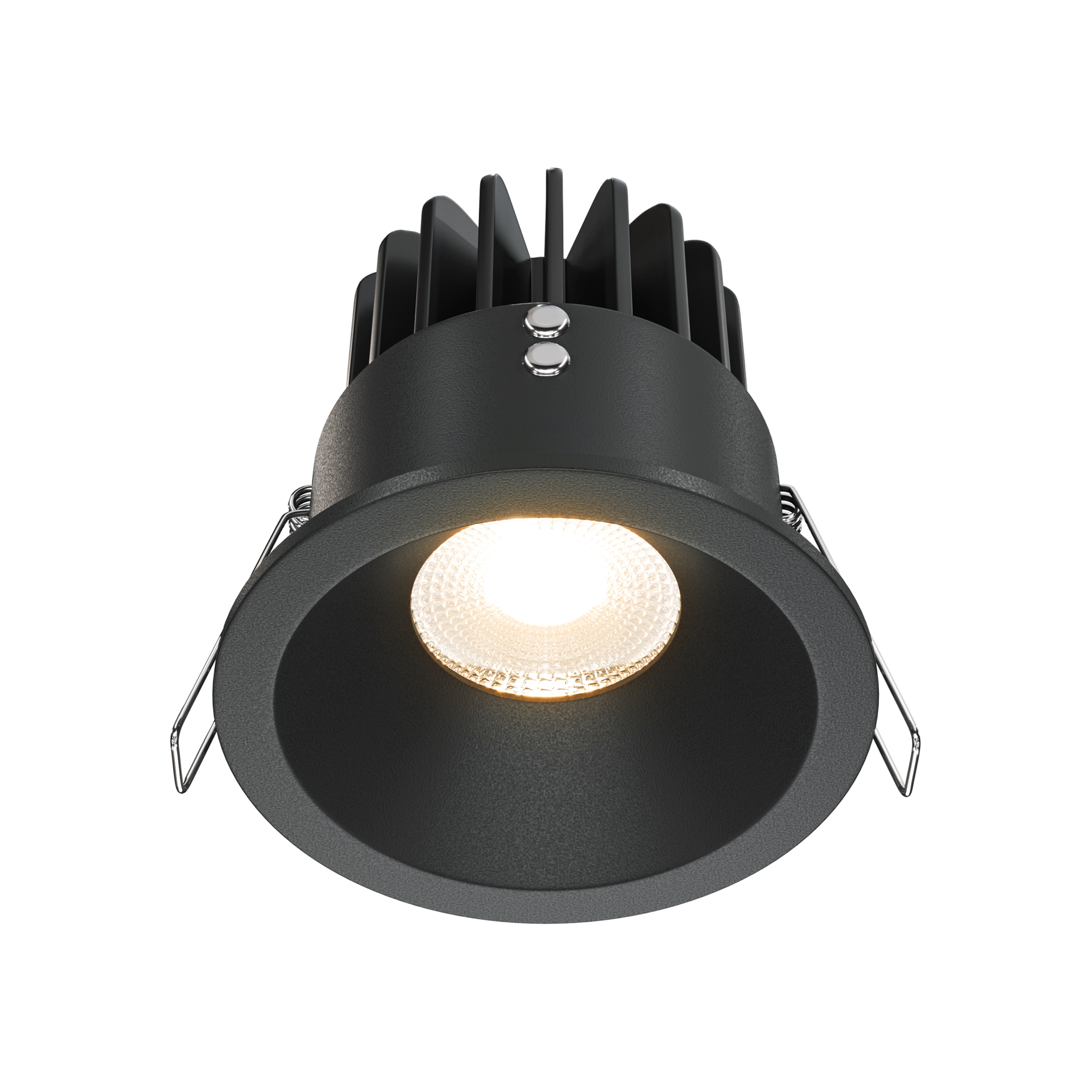 Produse - Corp de iluminat încastrat Zoom, Aluminiu Negru, 12W, MAYTONI DL034-L12W3K-D-B