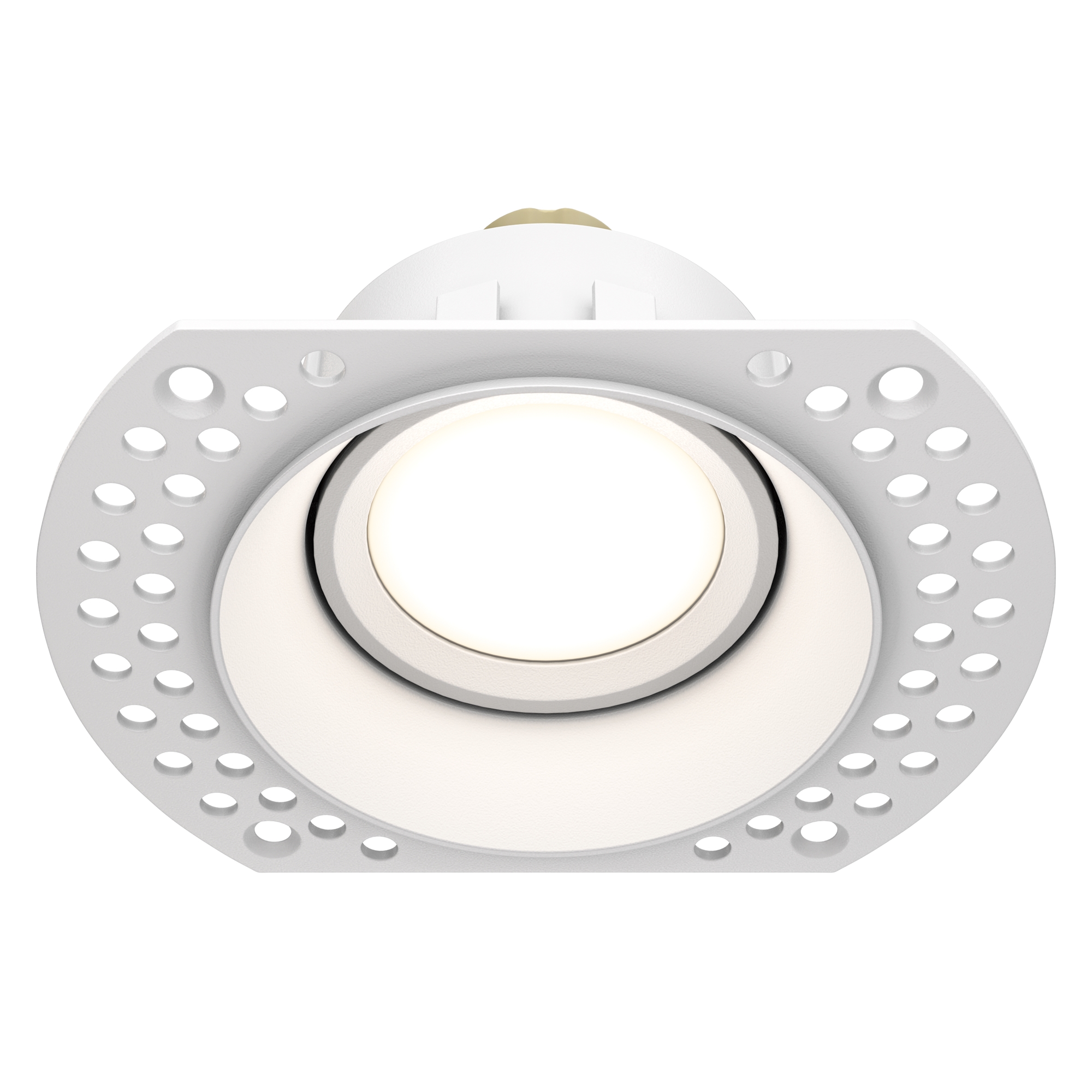 Produse - Corp de iluminat încastrat DOT, Aluminiu Alb, 10W, MAYTONI DL042-01-RD-W