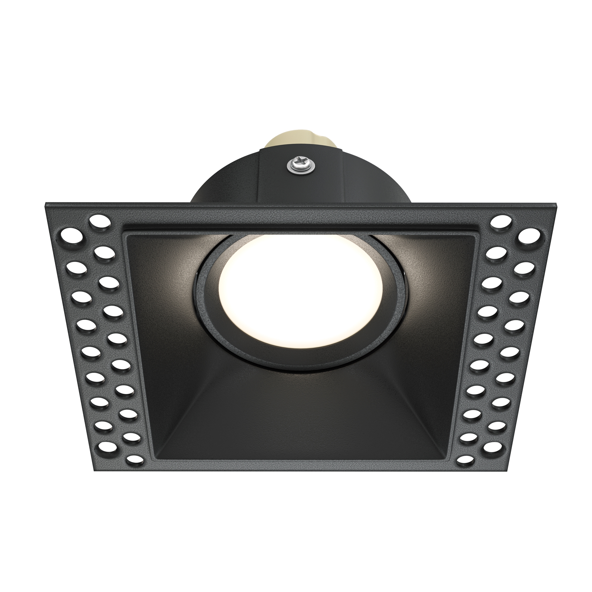 Produse - Corp de iluminat încastrat DOT, Aluminiu Negru, 10W, MAYTONI DL042-01-SQ-B