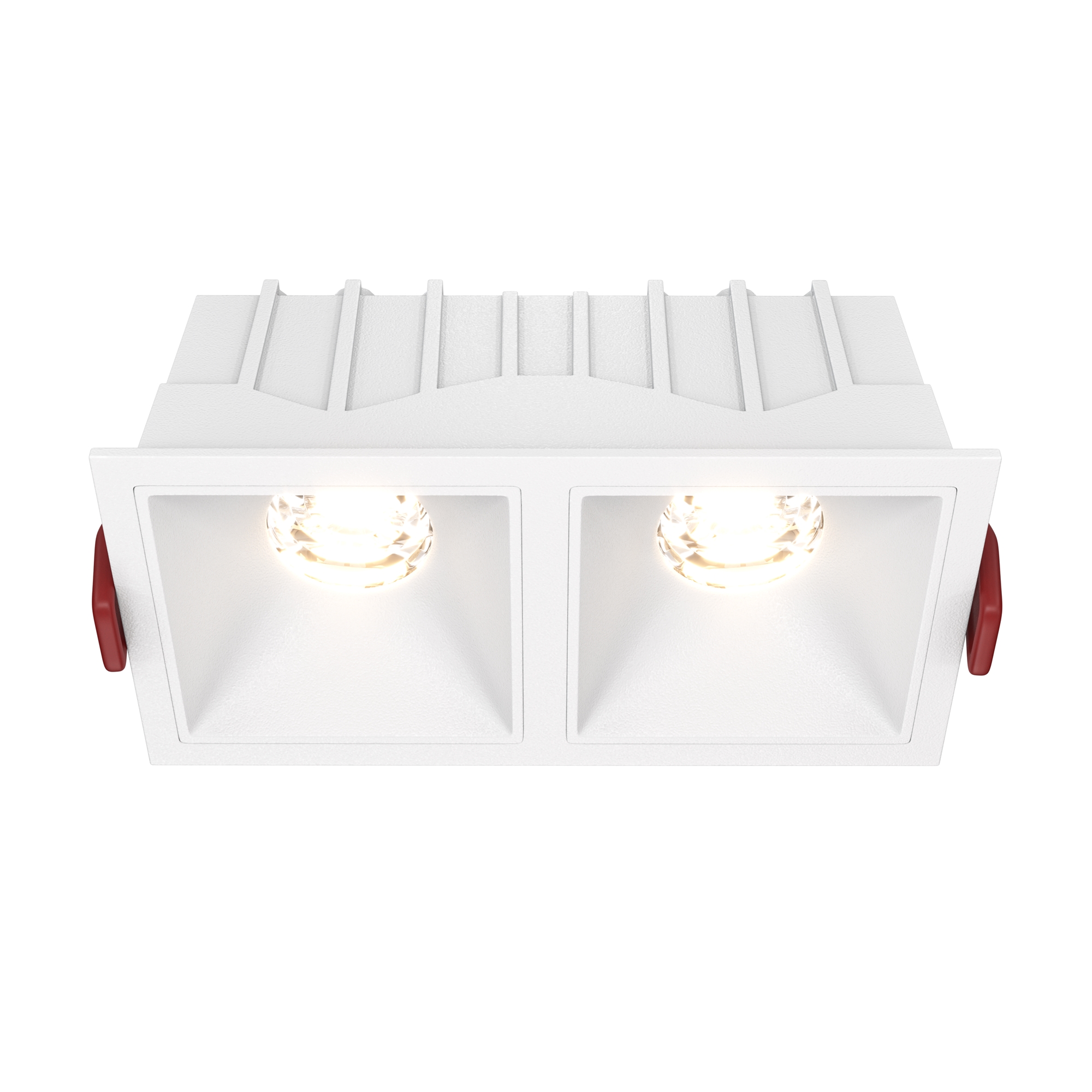 Spoturi încastrate - Corp de iluminat încastrat Alfa LED, Aluminiu și plastic Alb, 20W, MAYTONI DL043-02-10W3K-D-SQ-W