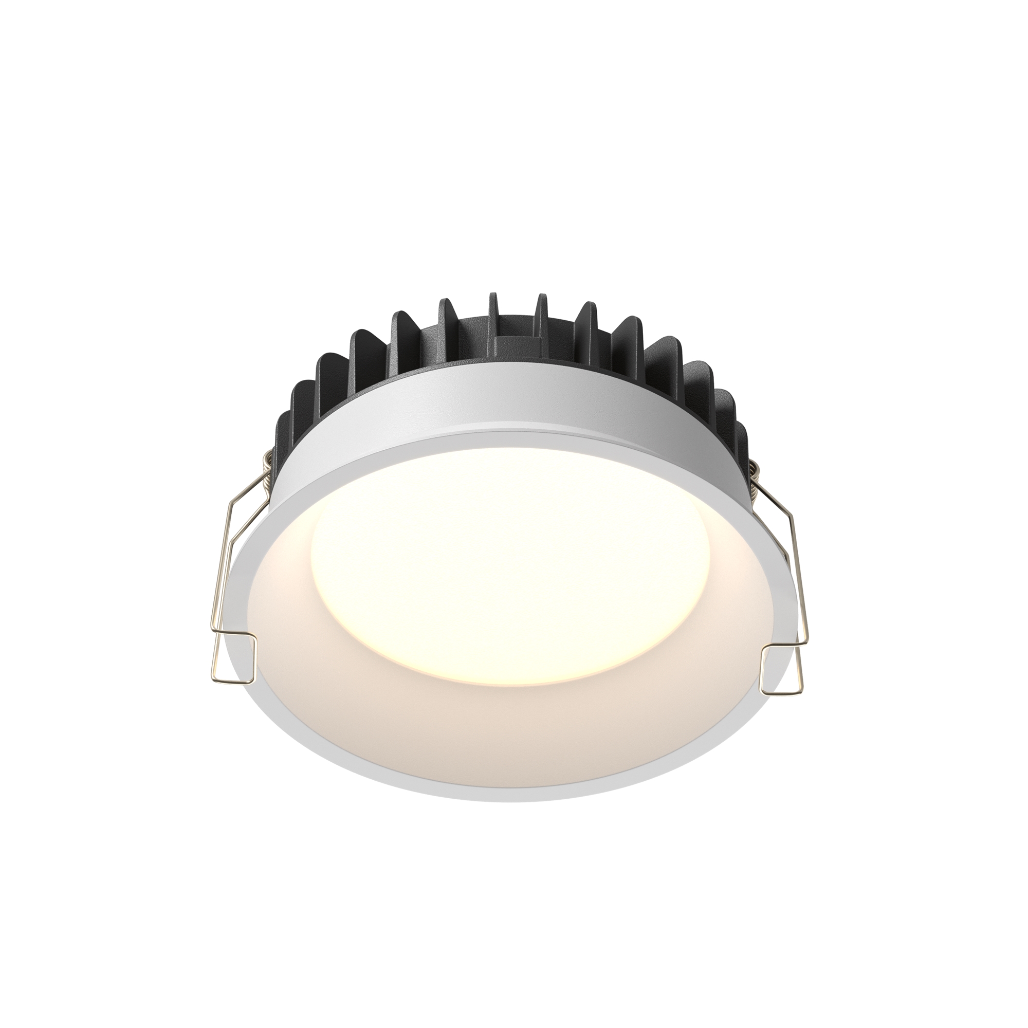Produse - Corp de iluminat încastrat OKNO, Aluminiu și plastic Alb, 12W, MAYTONI DL055-12W3-4-6K-W