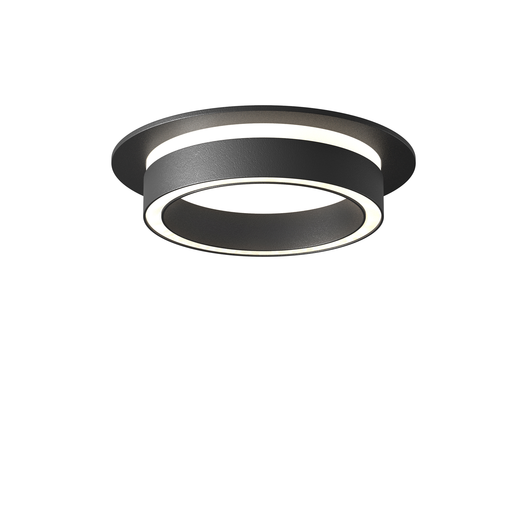 Produse - Corp de iluminat încastrat ORLO, Aluminiu și acril Negru, 12W, MAYTONI DL087-GX53-RD-B