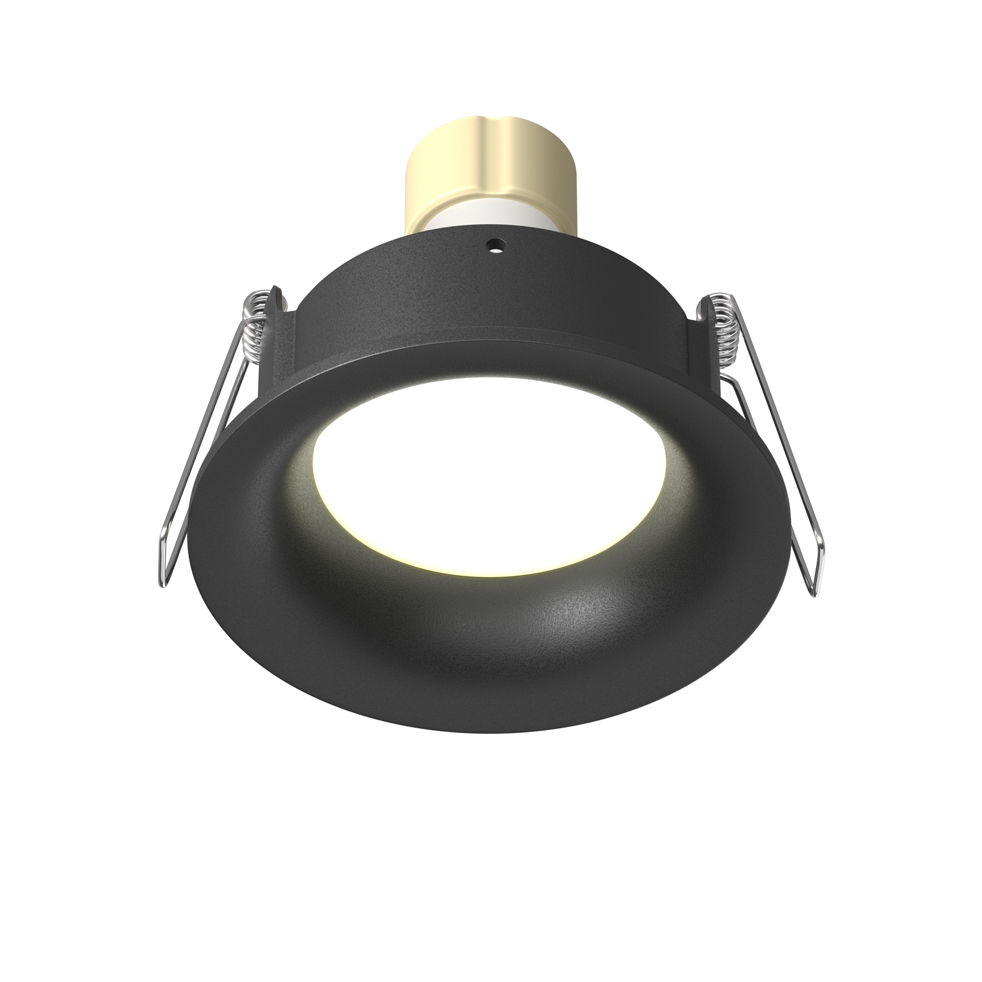 Produse - Corp de iluminat încastrat Slim, Aluminiu Negru, 10W, MAYTONI DL088-GU10-RD-B