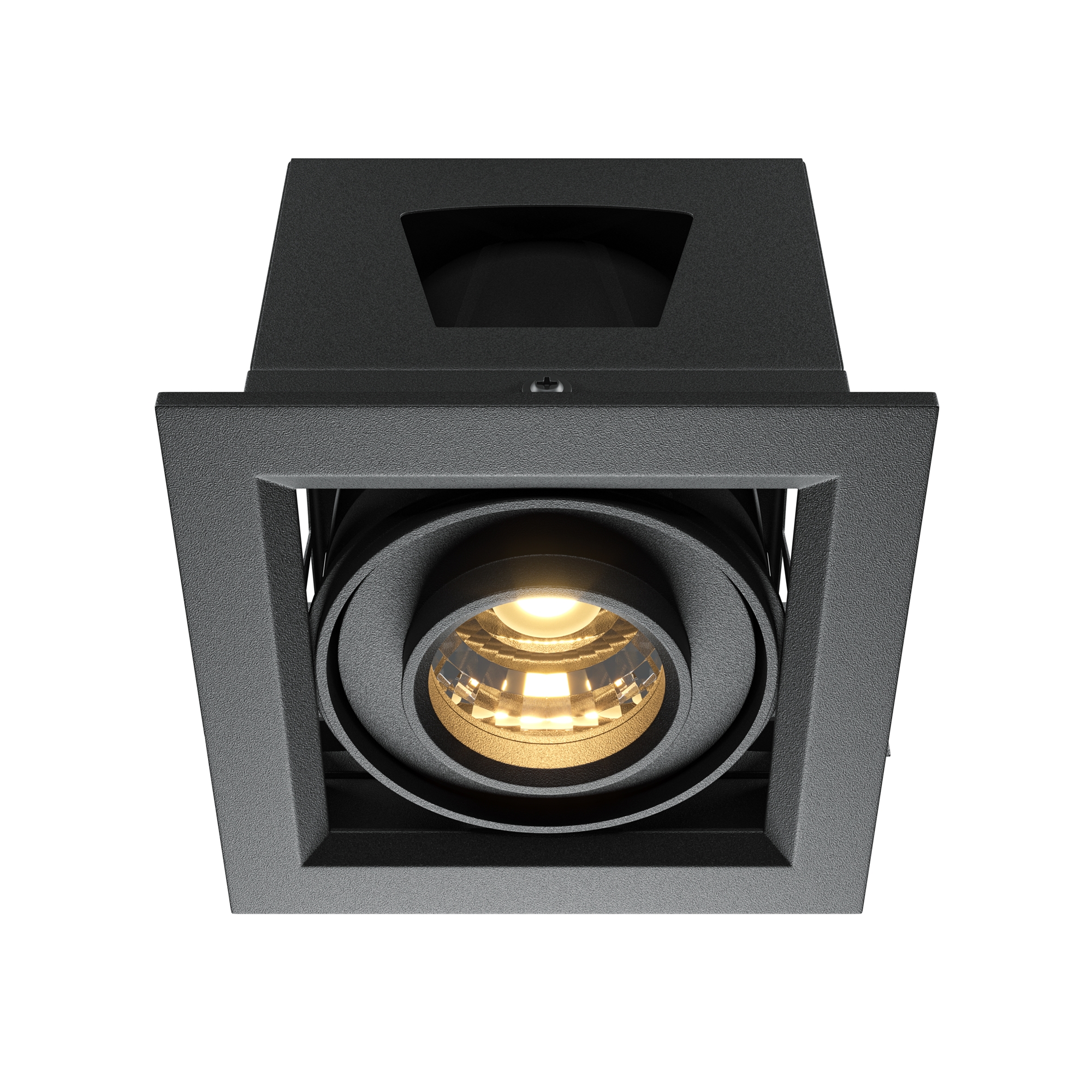 Produse - Corp de iluminat încastrat Metal Modern, Aluminiu, metal Negru, 10W, MAYTONI DL093-01-10W3K-B
