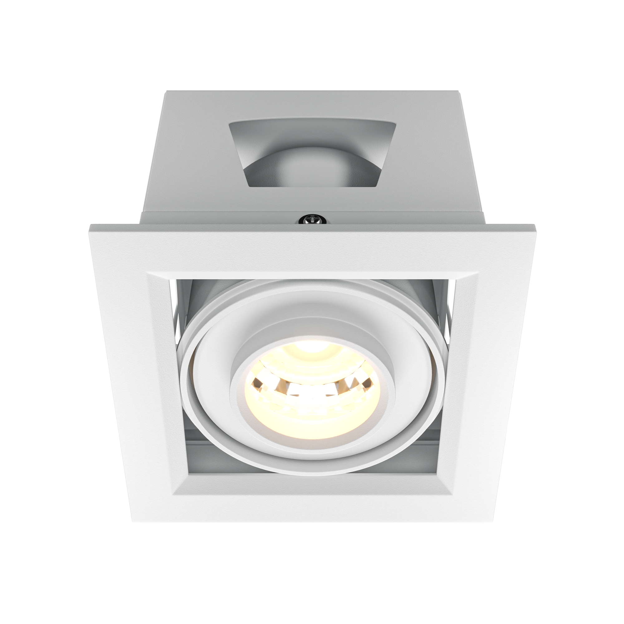 Produse - Corp de iluminat încastrat Metal Modern, Aluminiu, metal Alb, 10W, MAYTONI DL093-01-10W3K-W