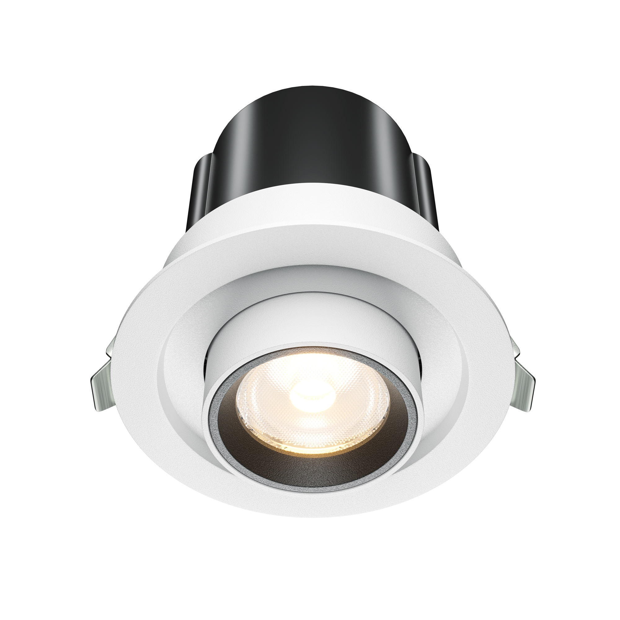 Produse - Corp de iluminat încastrat HIDDEN, Aluminiu și plastic Alb, 10W, MAYTONI DL095-01-10W3K-W
