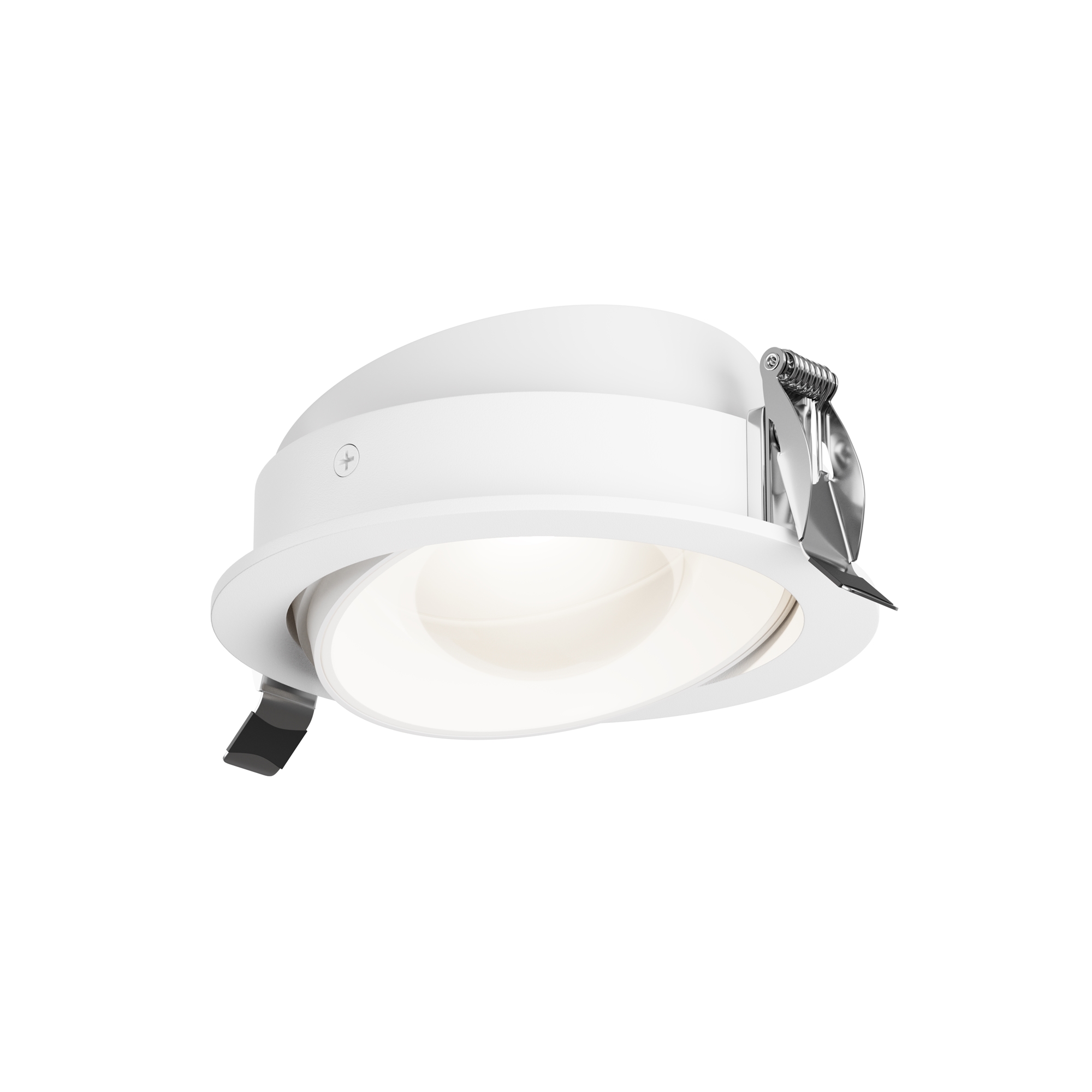 Produse - Corp de iluminat încastrat Lentilă Alb Aluminiu 12W MAYTONI DL105-12W3K-W