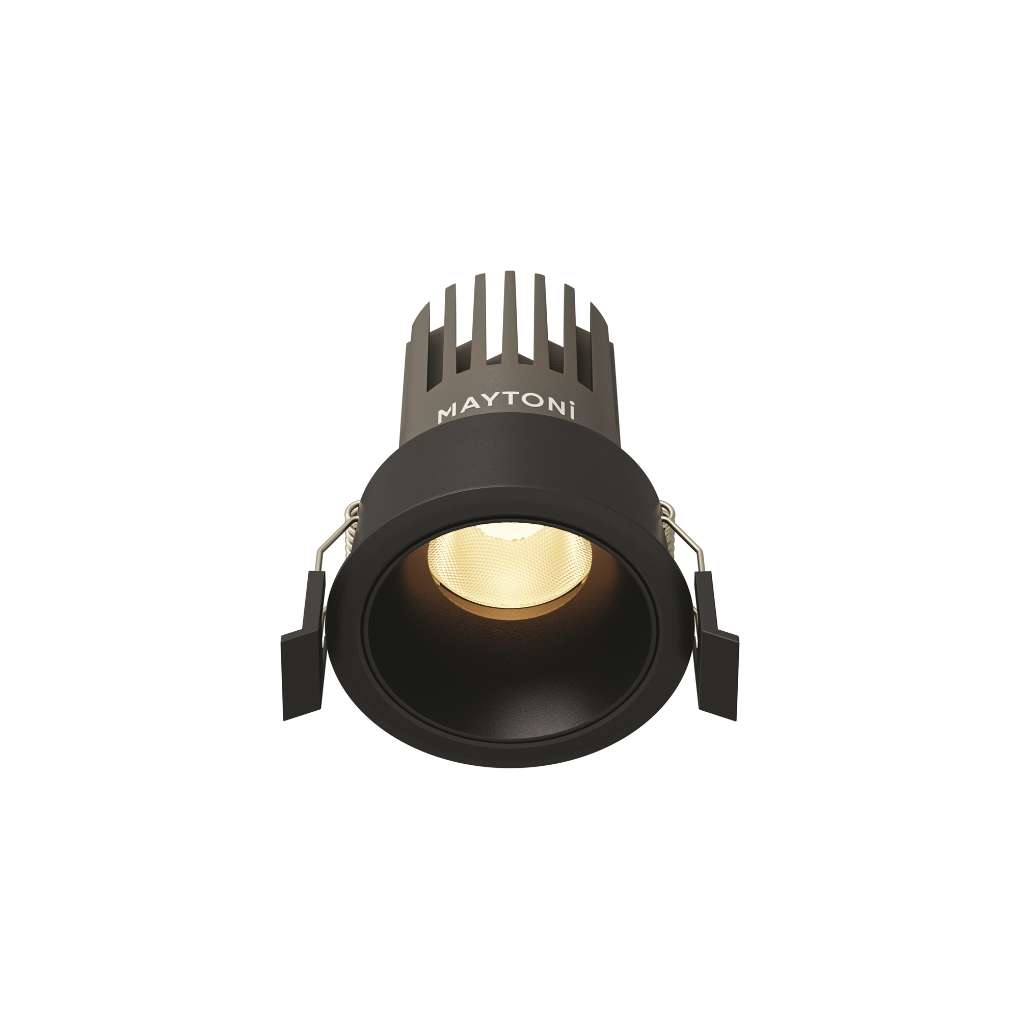 Iluminat - Corp de iluminat încastrat Dip Negru Aluminiu 10W MAYTONI DL115-10W-2.7K-B