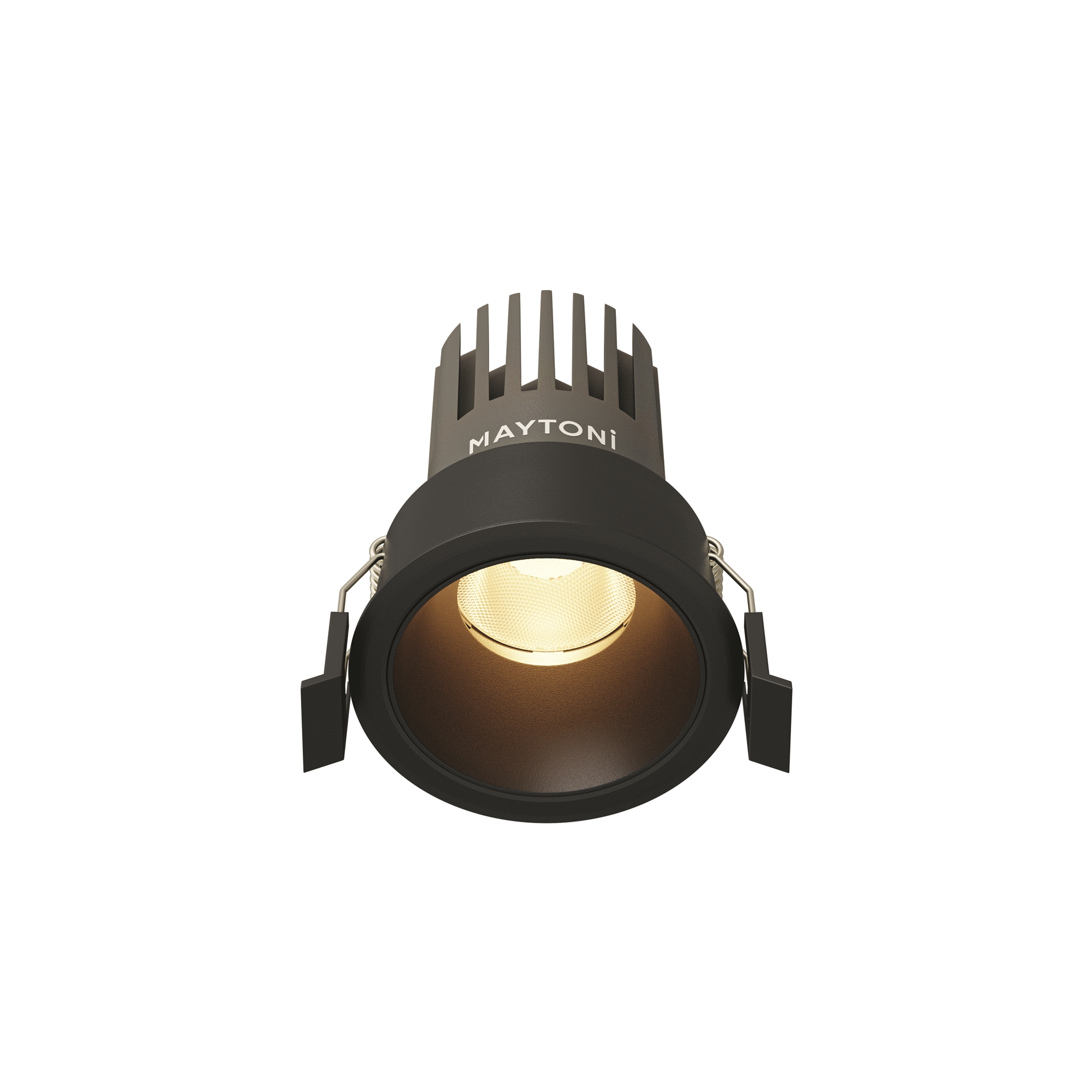 Corp de iluminat încastrat Dip Negru Aluminiu 10W MAYTONI DL115-10W-3K-B [1]