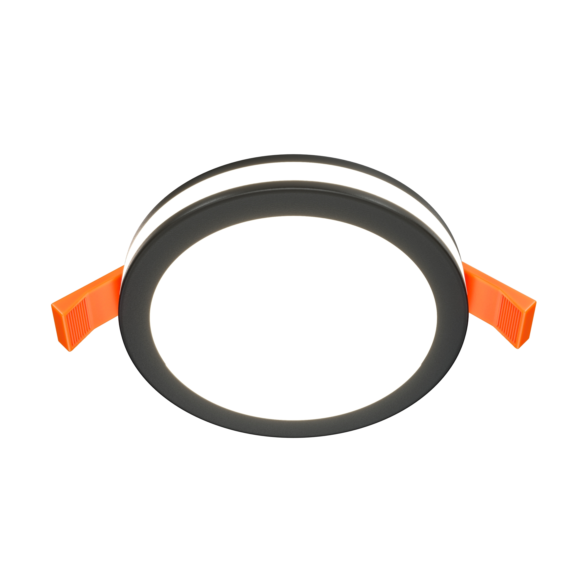 Corp de iluminat încastrat Phanton, Aluminiu Negru, 12W, MAYTONI DL303-L12B [1]