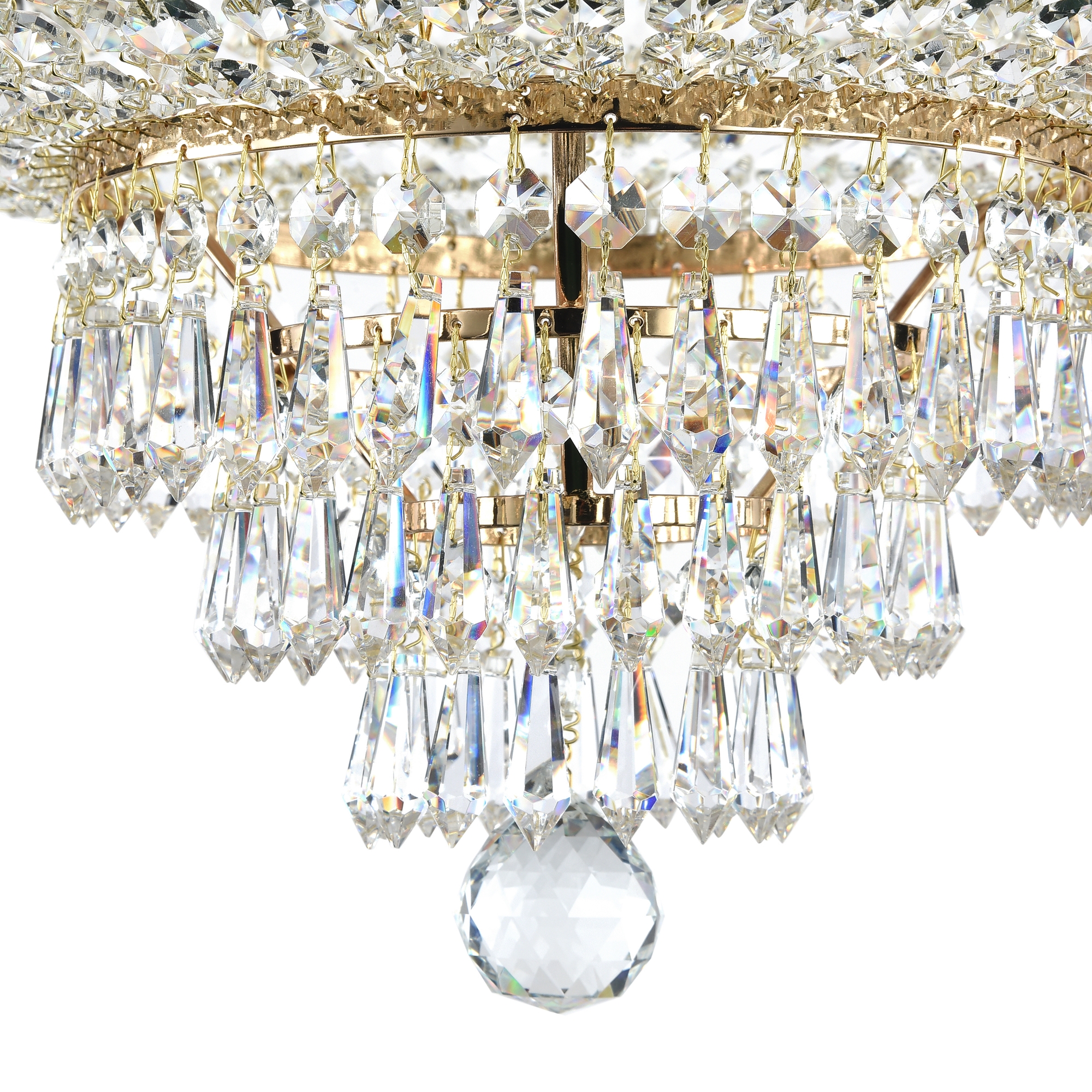 Plafonieră PALACE, Metal Auriu, 60W, MAYTONI DIA890-CL-18-G [4]